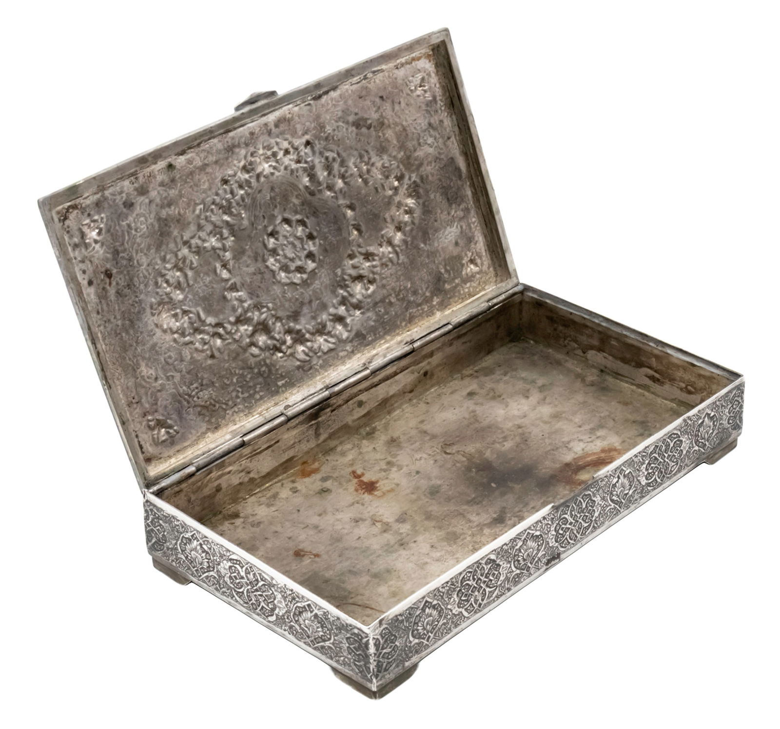 Persian Silver Box. - 3