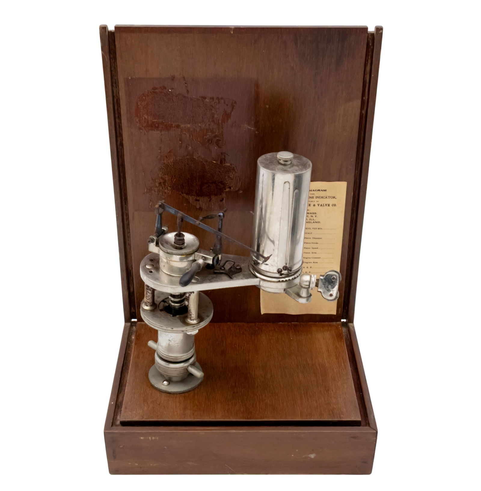 Crosby Steam Engine Indicator. - 2