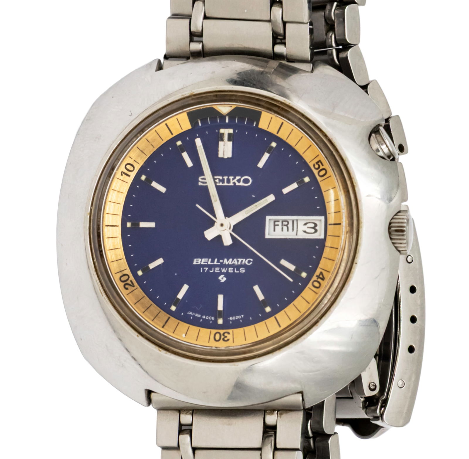 Seiko Bell-Matic Wrist Watch. (1 of 2)