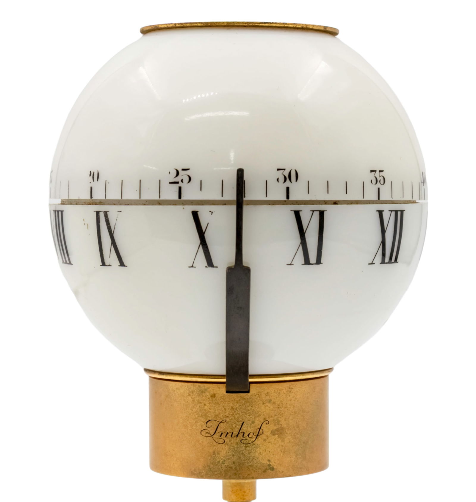 Imhof annular Table Clock. - 3