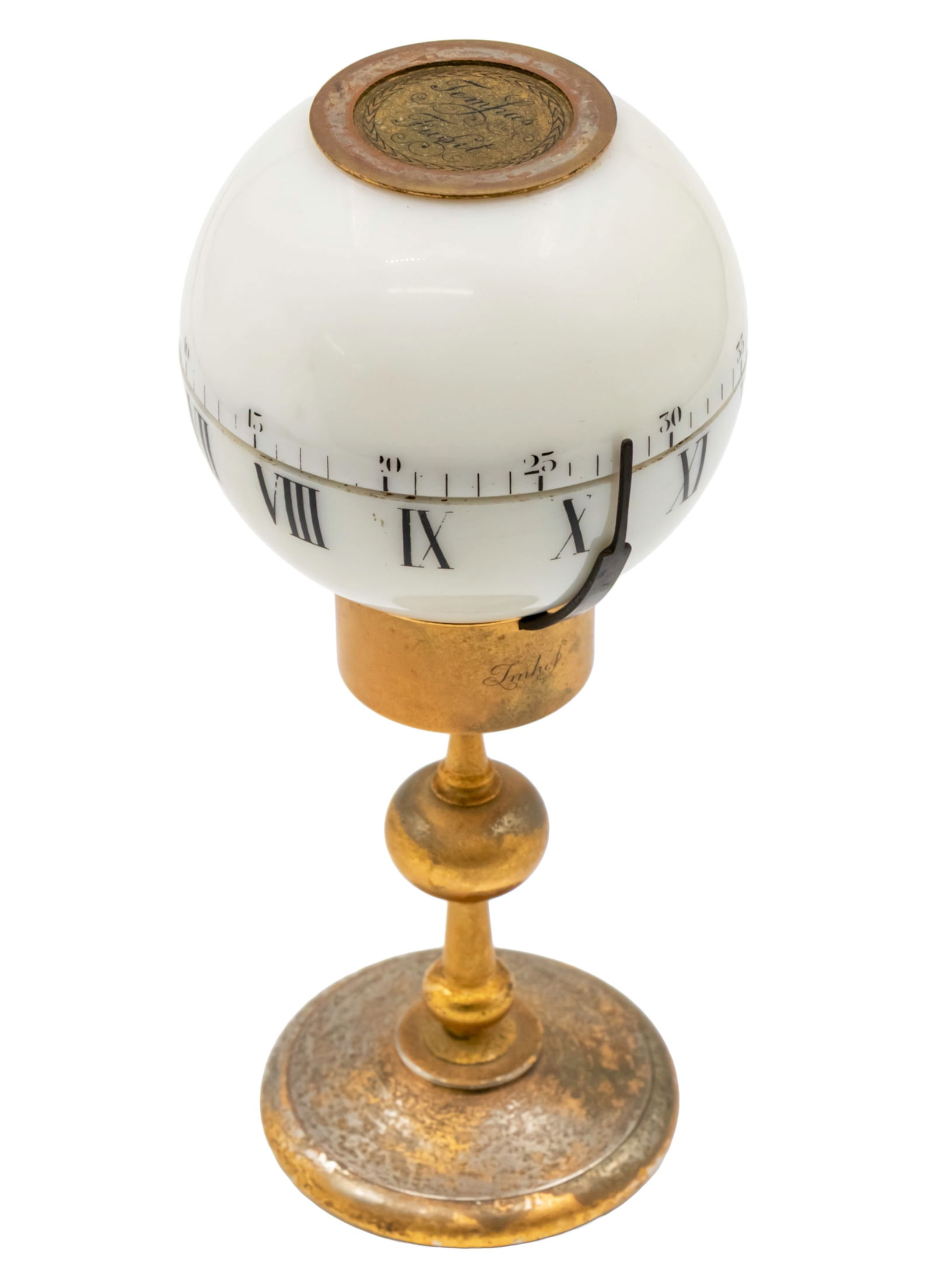 Imhof annular Table Clock. - 4