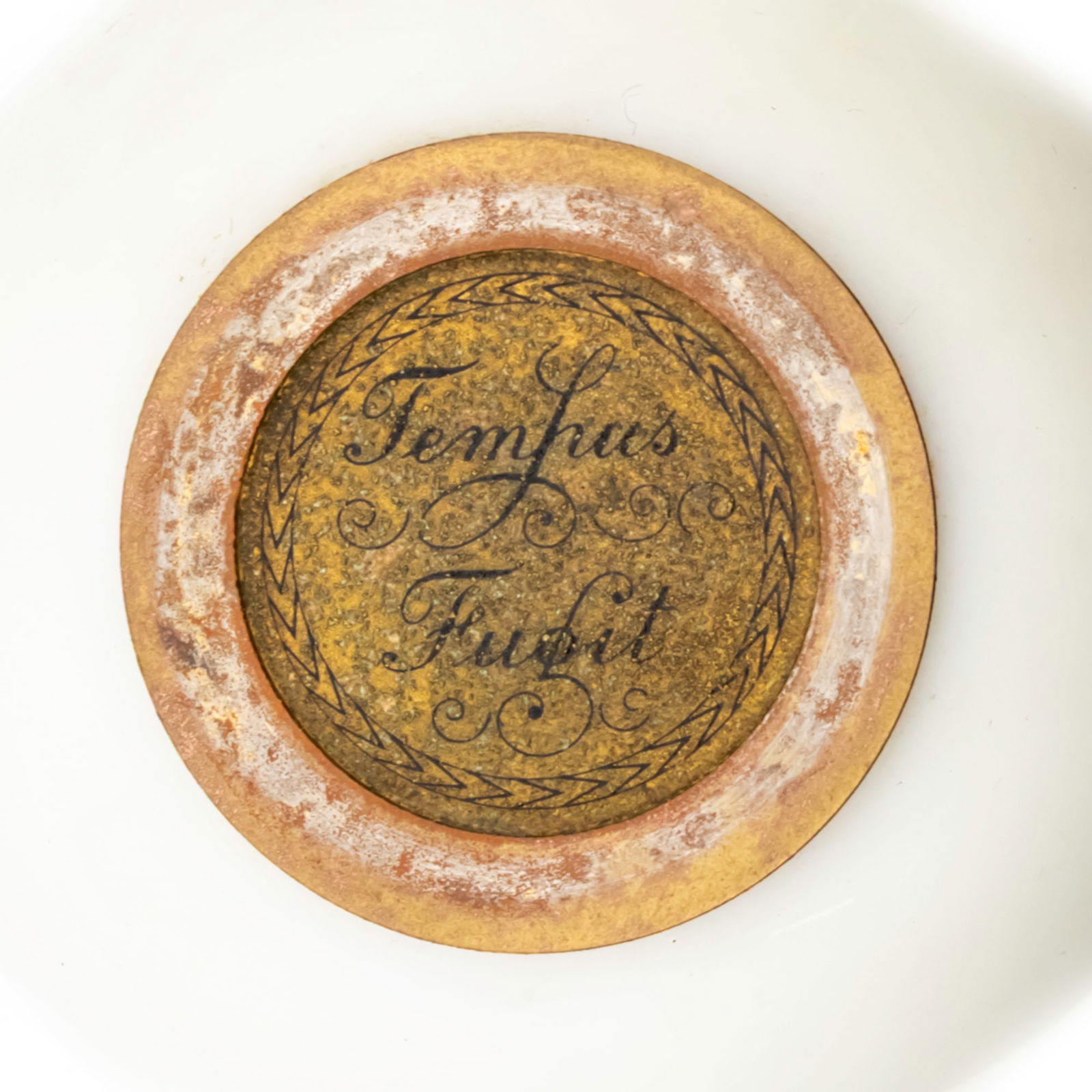 Imhof annular Table Clock. - 5