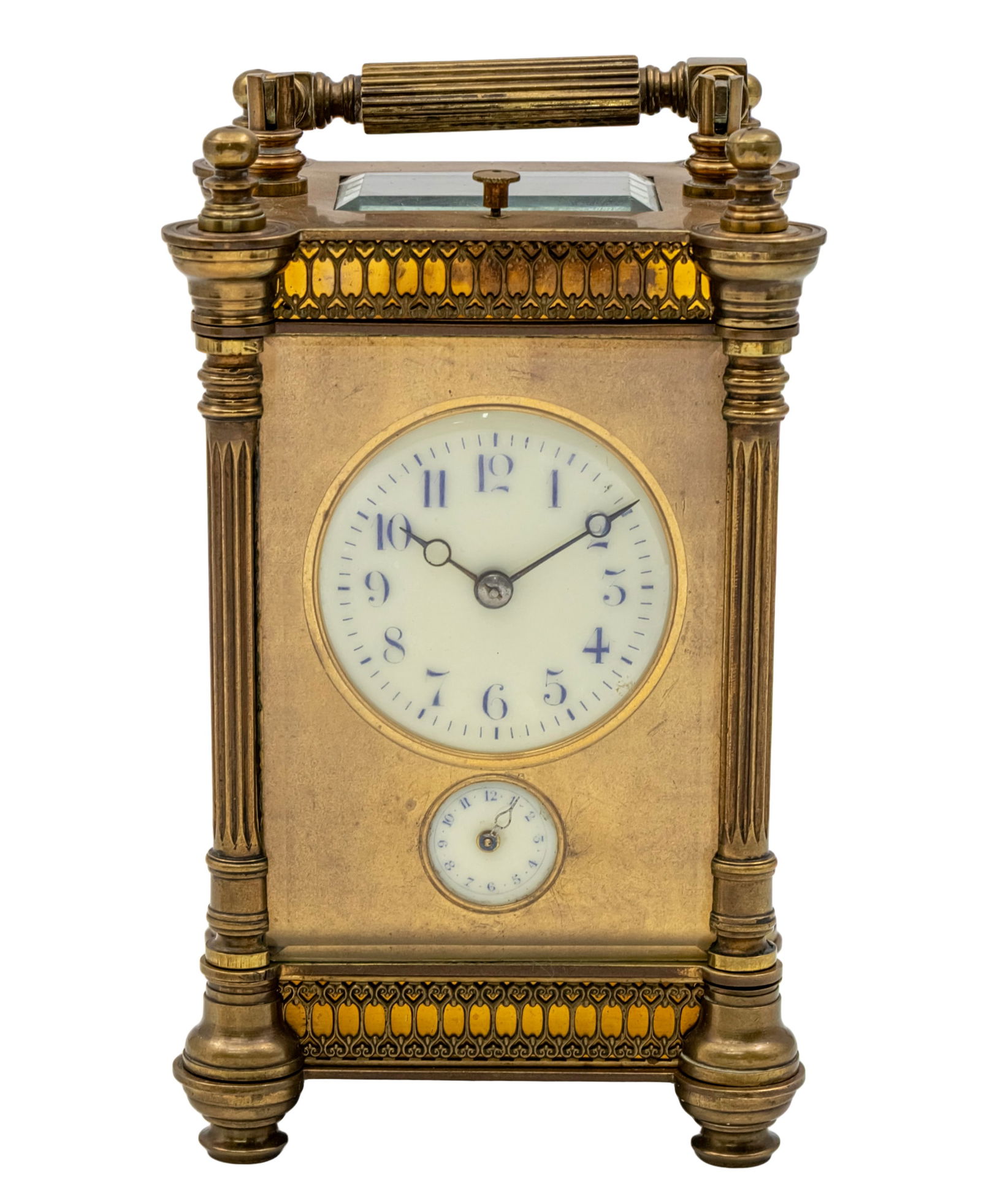 Repeater Alarm Carriage Clock, Early 20th Century. (1 of 10)