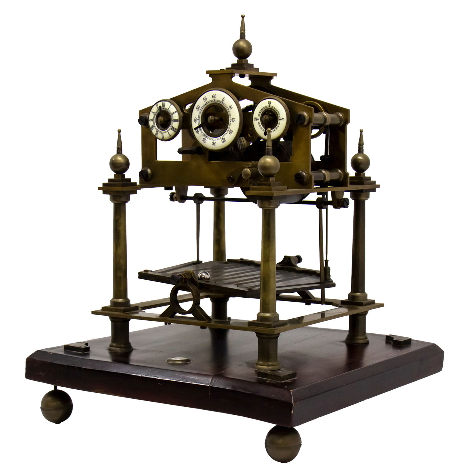 Congreve Rolling Ball Clock. - 4