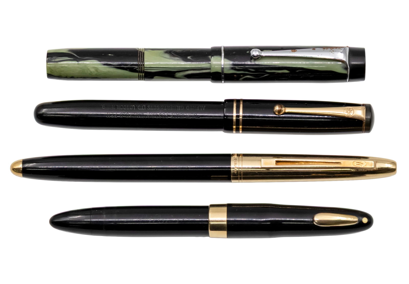 Lot of Four Fountain Pens. (1 of 7)
