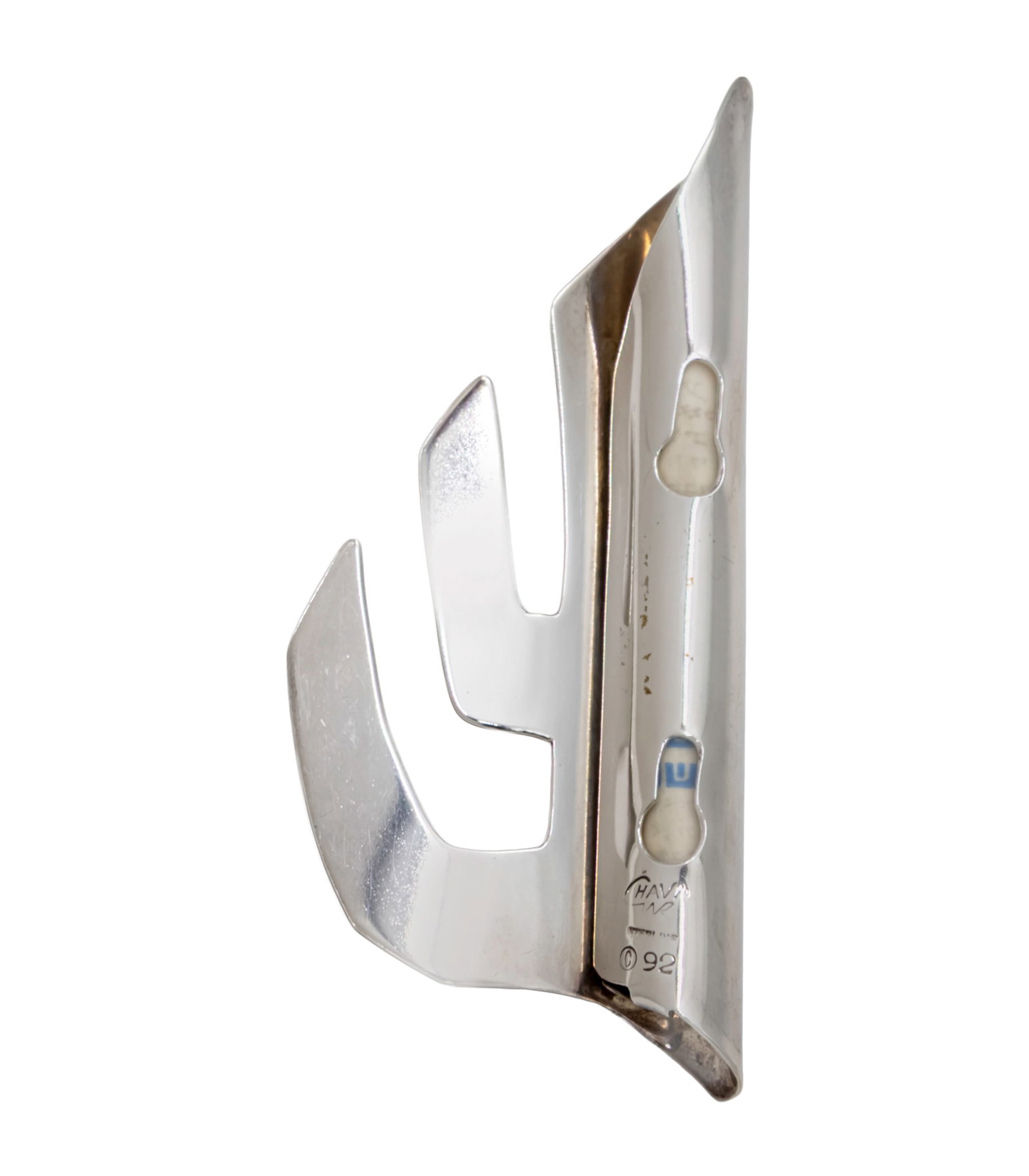 Chava Wolpert Richard (1933-2015) Sterling Silver Mezuzah Case. (1 of 3)
