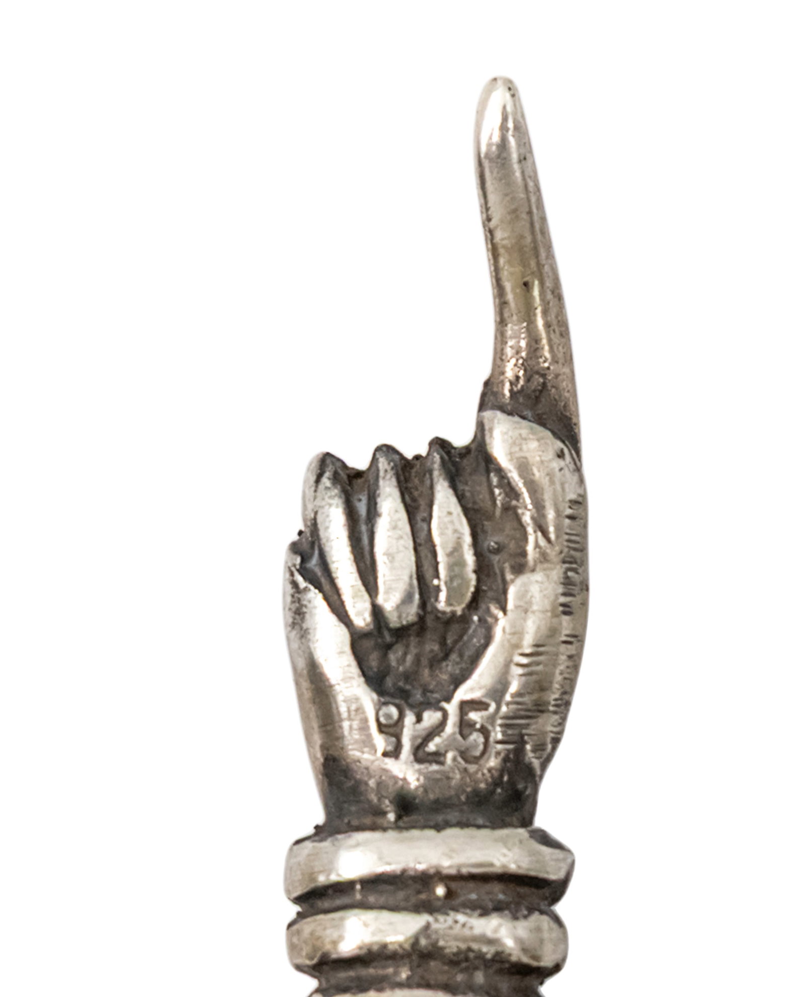 Sterling Silver Torah Pointer YAD. - 4