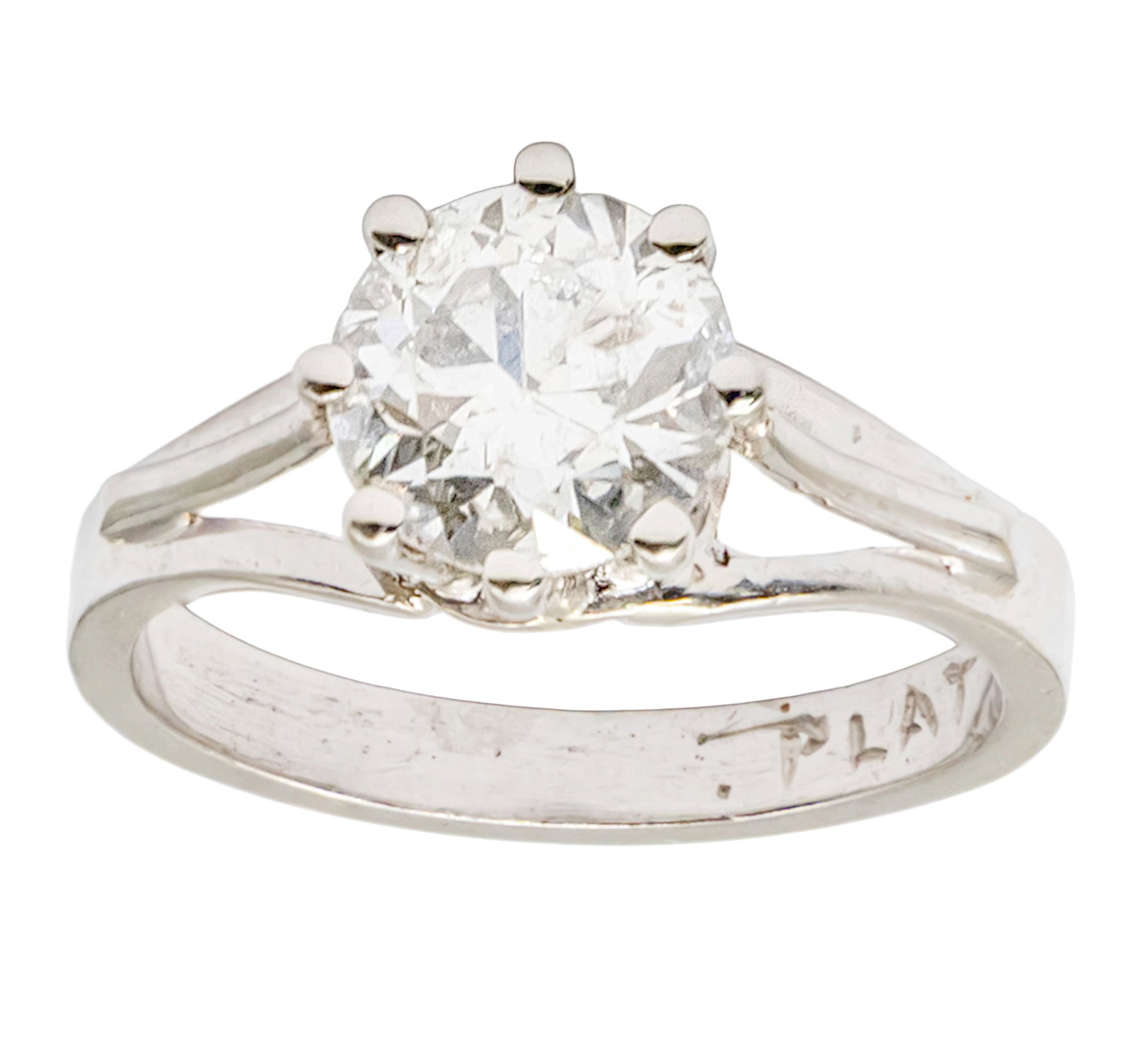 Platinum Diamond Ring. (1 of 4)