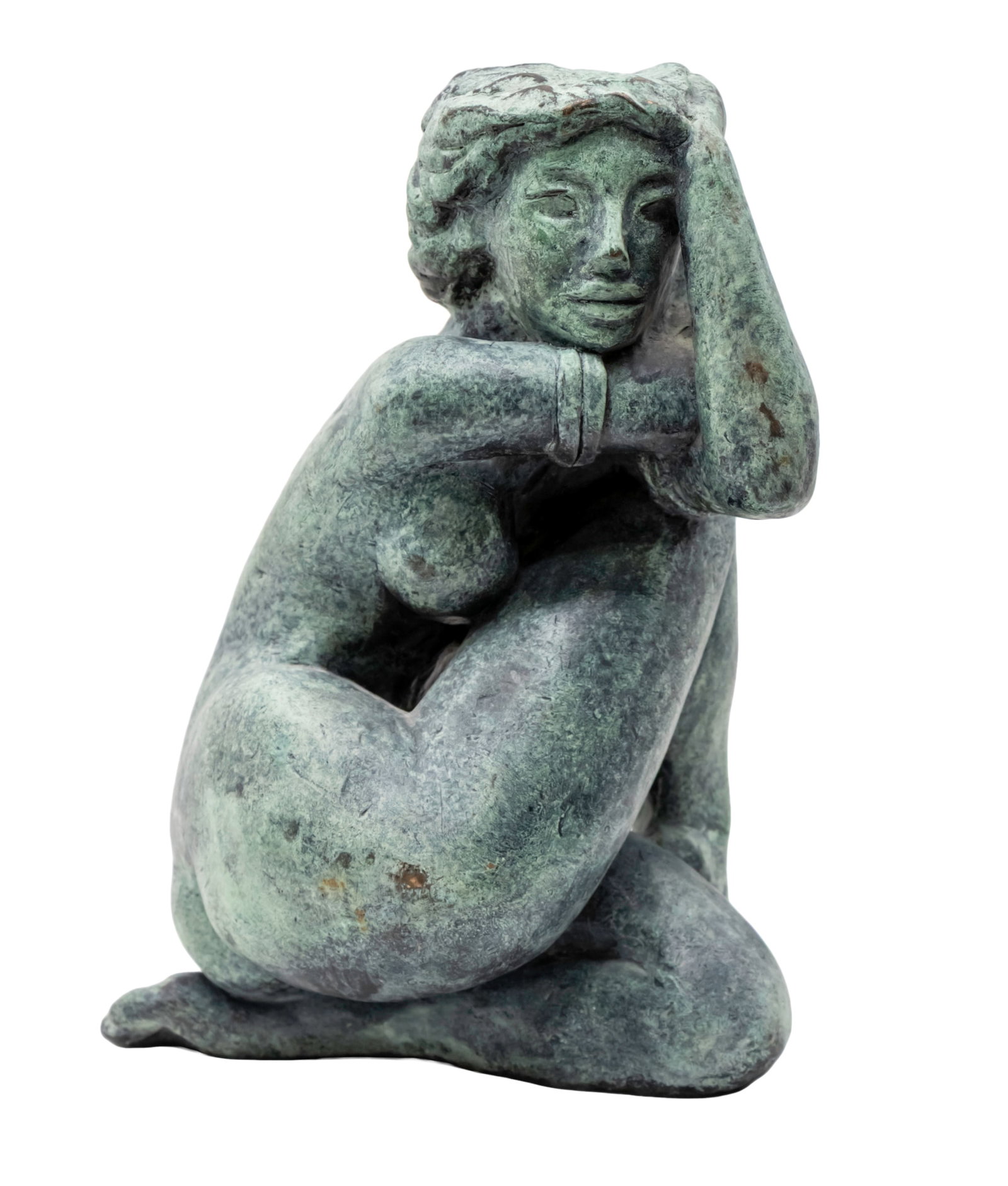 Pascal Rerat (French, b.1952) - Female Nude, Bronze Sculpture.: Pascal Rerat (French, b.1952) - Female Nude, Bronze Sculpture. Signed and numbered - 4/8. Height: 25.5cm. 5Kg. 