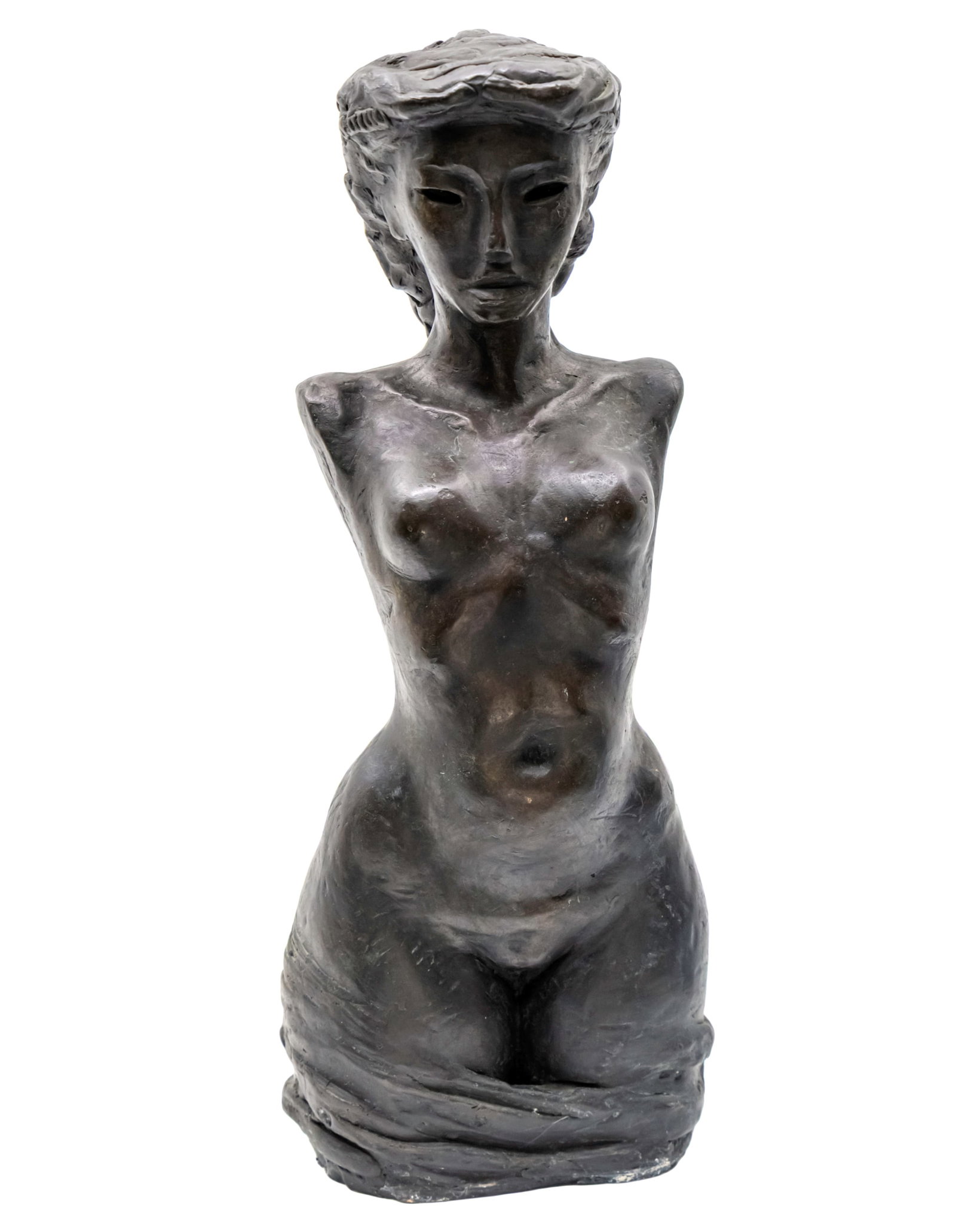 Pascal Rerat (French, b.1952) - Female Nude, Bronze Sculpture.: Pascal Rerat (French, b.1952) - Female Nude, Bronze Sculpture. Signed and numbered - 1/8. Height: 40cm. 8Kg. 
