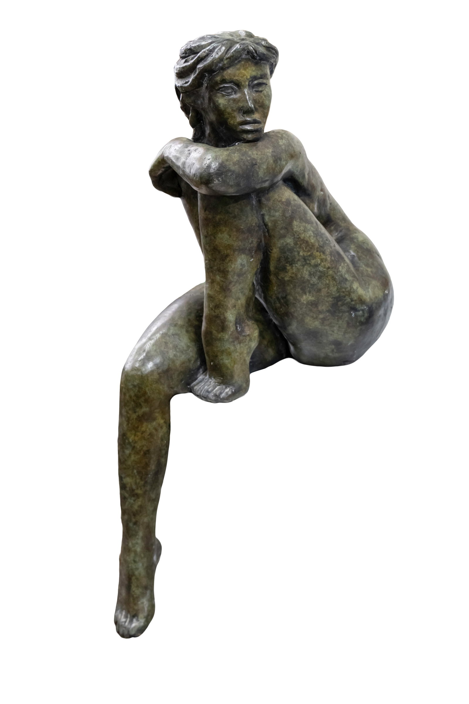 Pascal Rerat (French, b.1952) - Woman, Bronze Sculpture.: Pascal Rerat (French, b.1952) - Woman, Bronze Sculpture. Signed and numbered - 3/8. Height: 60cm. 18.5Kg. 