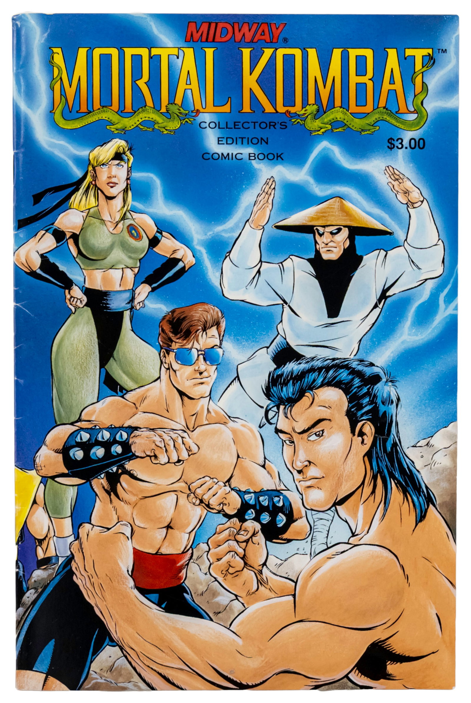 Mortal Kombat Comic Book, Collector Edition, Midway, 1992. (1 of 1)