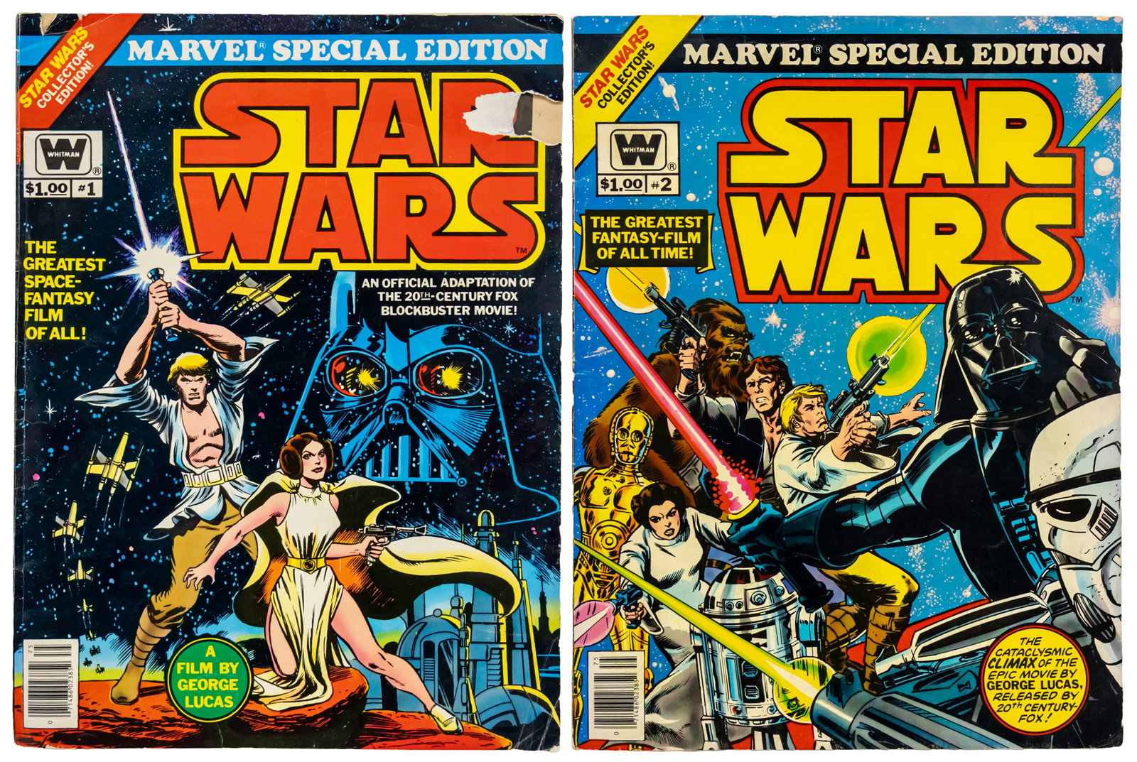 Two Star Wars Collector Edition Comic Books. (1 of 1)