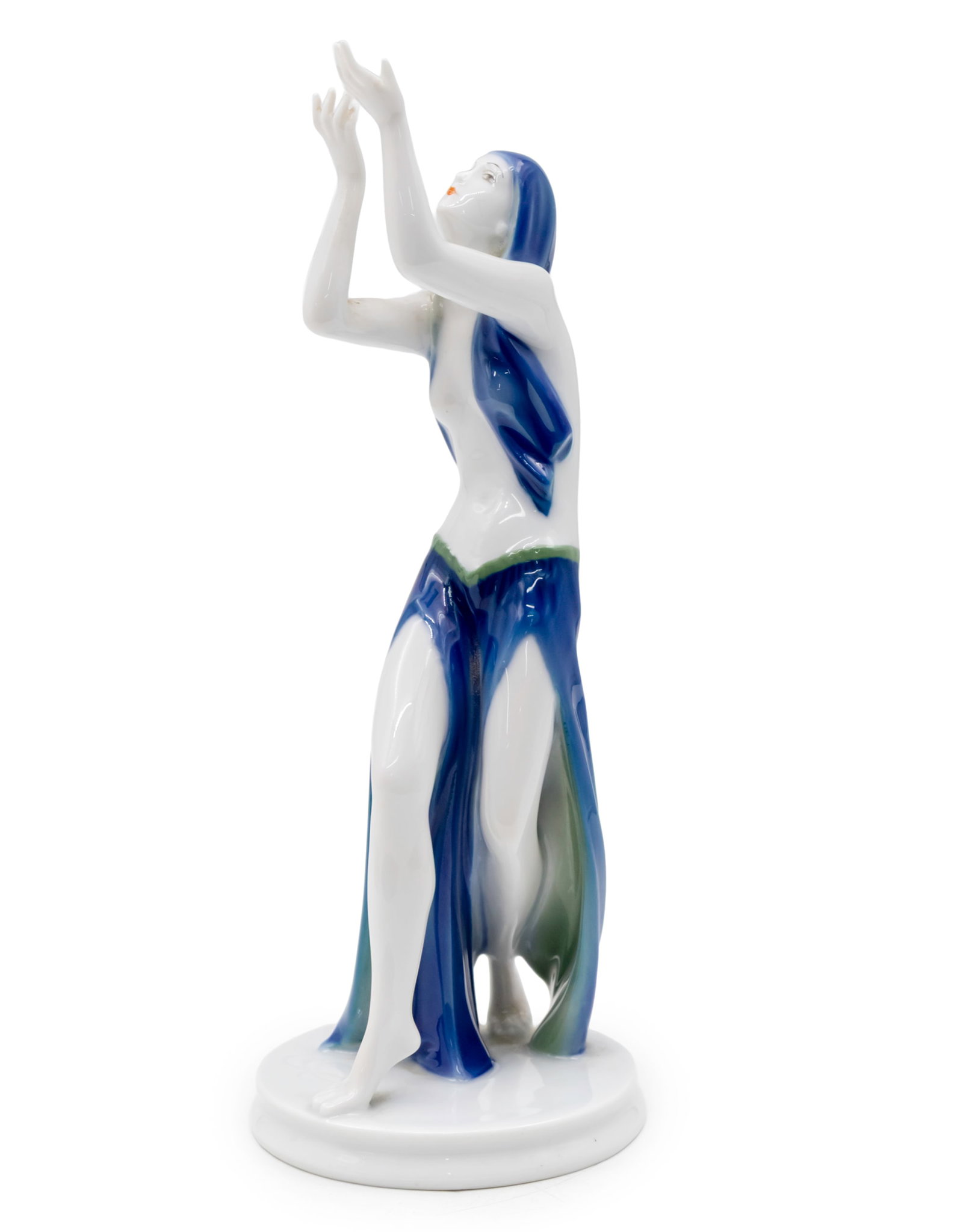 Gustav Oppel (German, 1891-1971) for Rosenthal Porcelain - Praying Dancer Figurine, 1930s. (1 of 7)