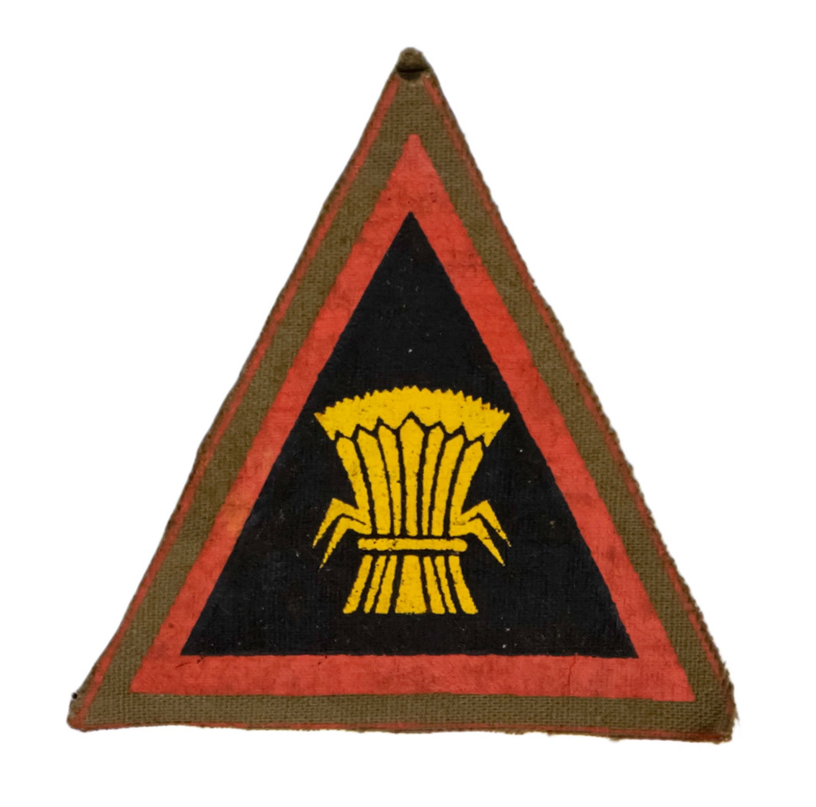 Artillery Corps Field Battalion Sleeve Badge, IDF, 1948. (1 of 2)