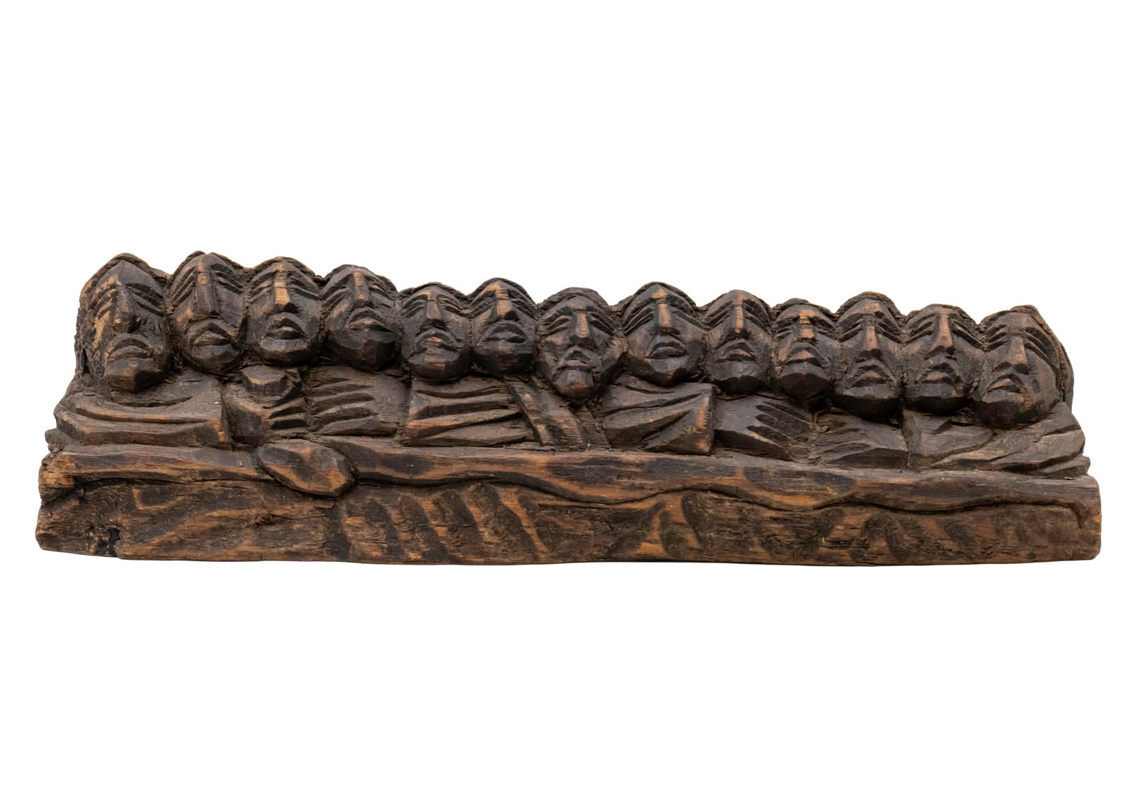 Louco - Boaventura Da Silva Filho (Brazilian, 1932-1992) - Wooden Sculpture. (1 of 1)
