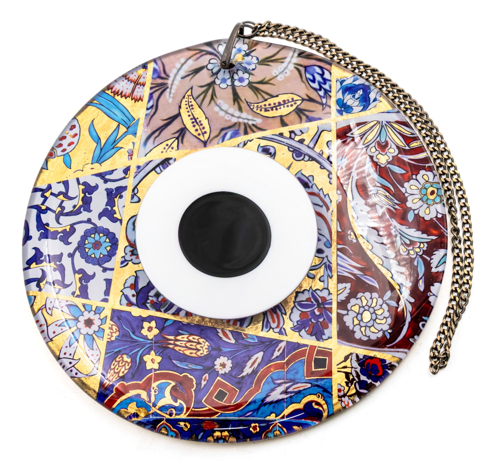 Glass Evil Eye Charm, Deger Katan Hediyeler, Turkey. (1 of 1)