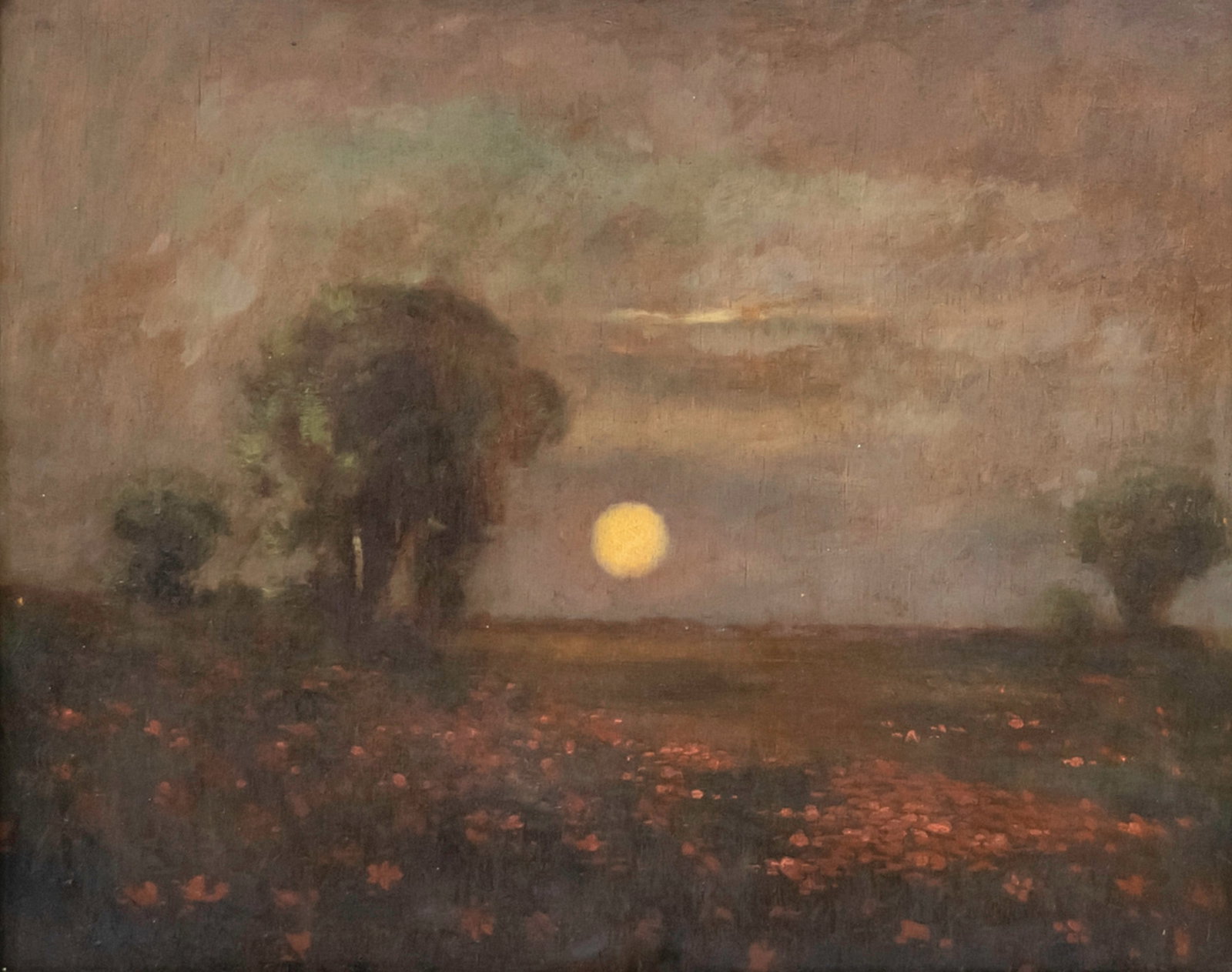 Artur Tolgyessy (Hungarian, 1853-1920) - Landscape, Oil on Board. (1 of 5)