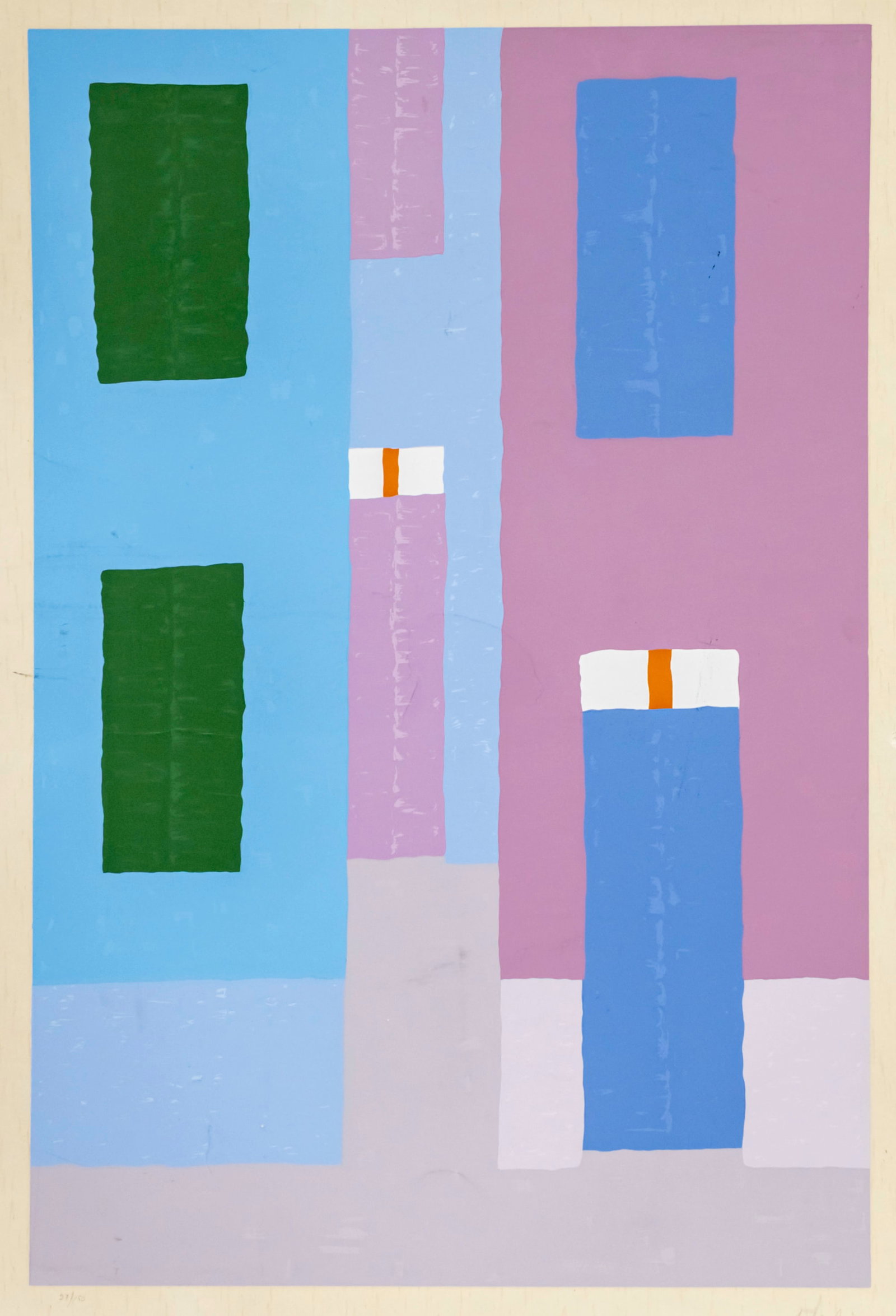 Alfredo Volpi (Italian / Brazilian, 1896-1988) - Serigraph. (1 of 1)