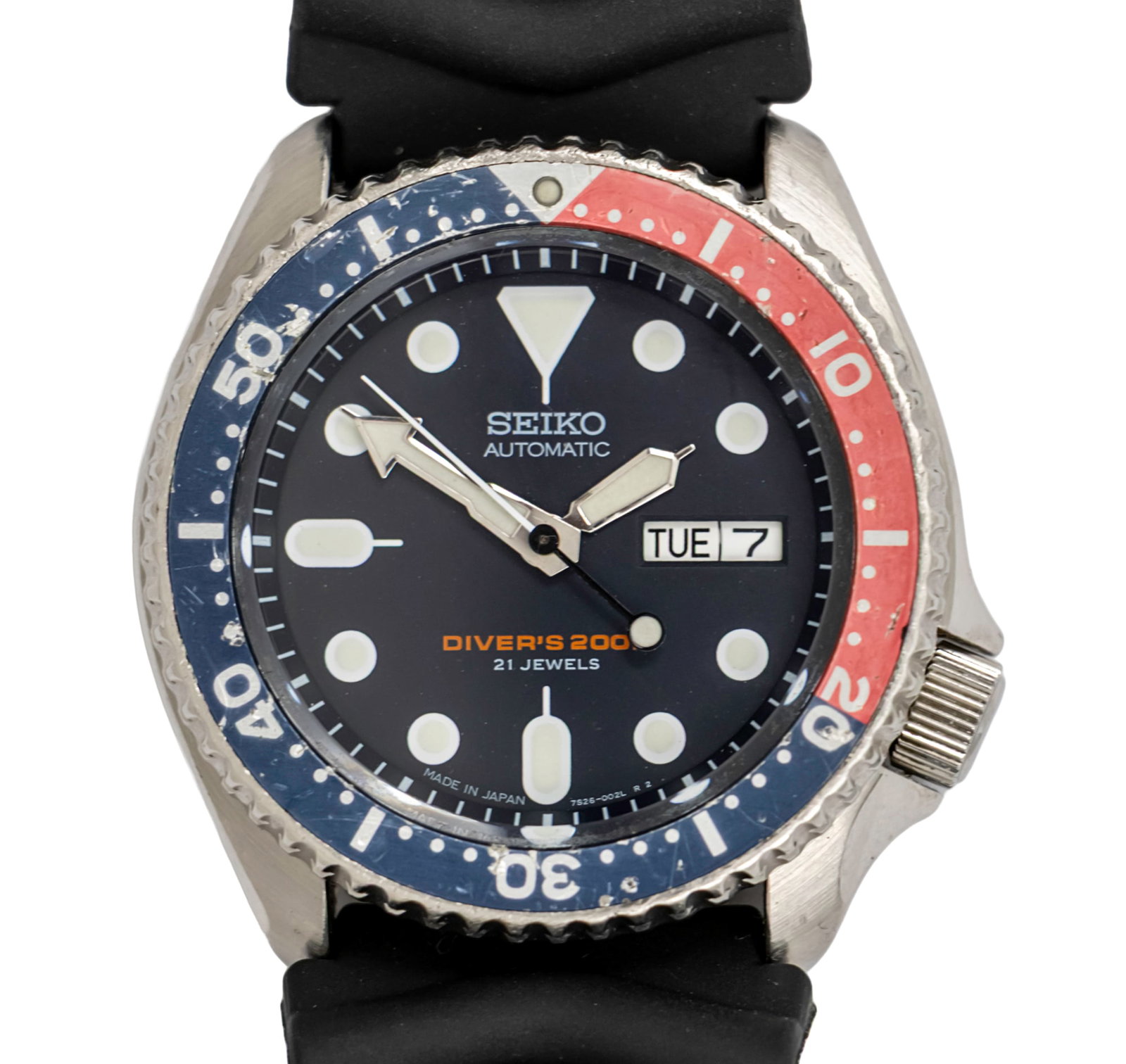 Seiko Diver Pepsi Wristwatch. (1 of 1)