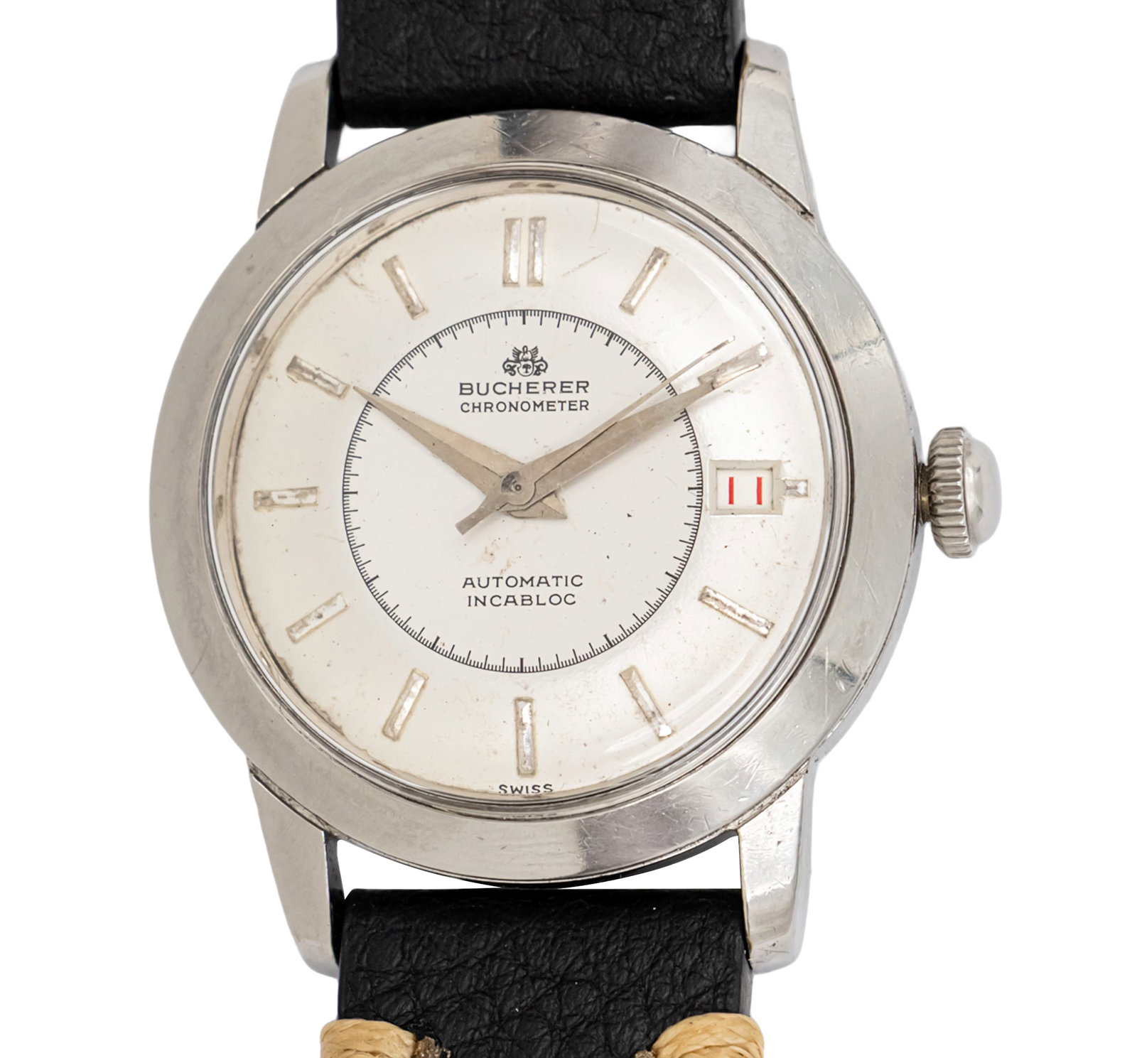 Bucherer Pie Pan Wrist Watch. (1 of 1)