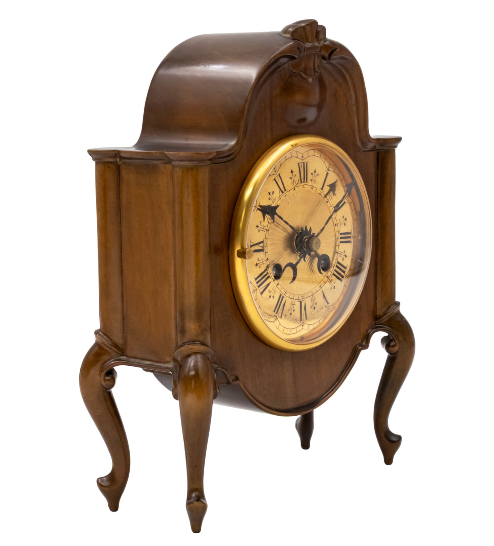 Erwin Sattler Table Mantel Clock. - 2