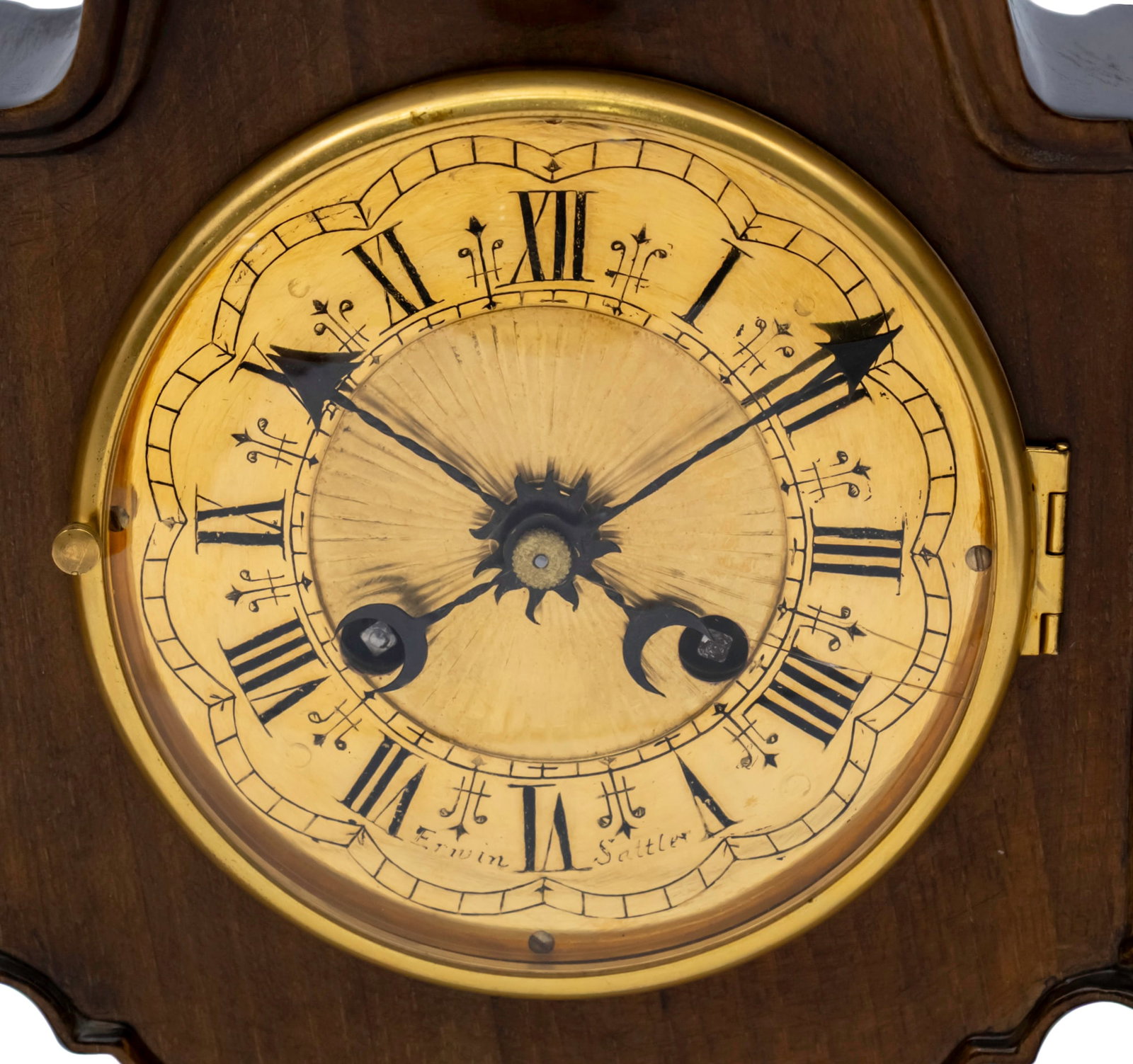 Erwin Sattler Table Mantel Clock. - 7