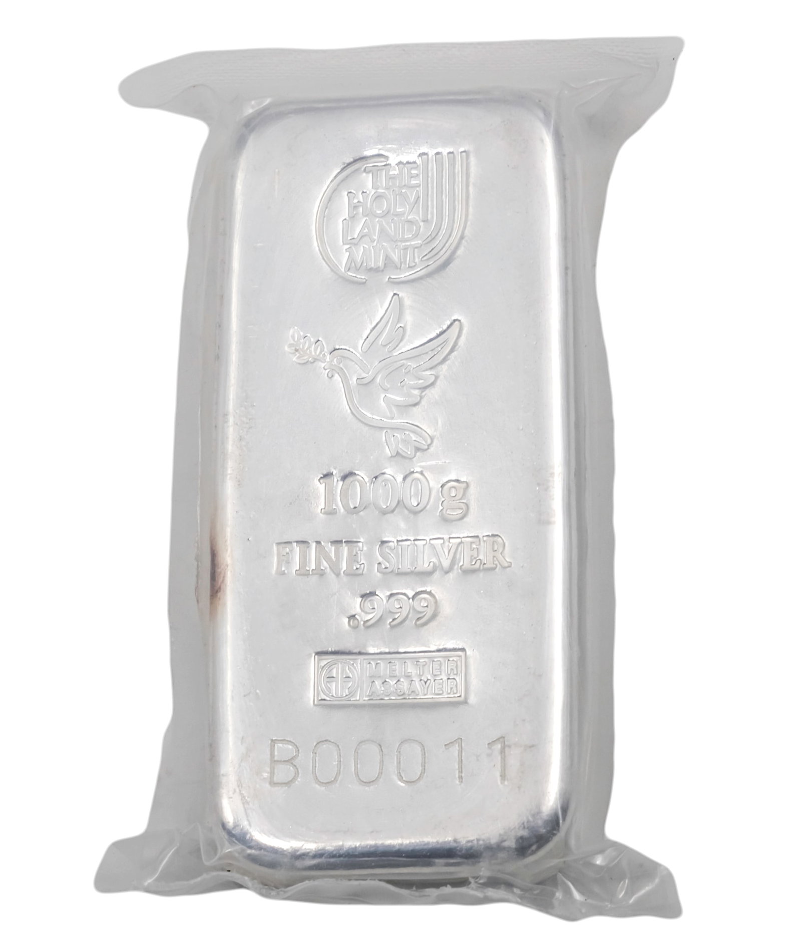 The Holy Land Mint 1 Kilogram Fine Silver Bar. (1 of 1)
