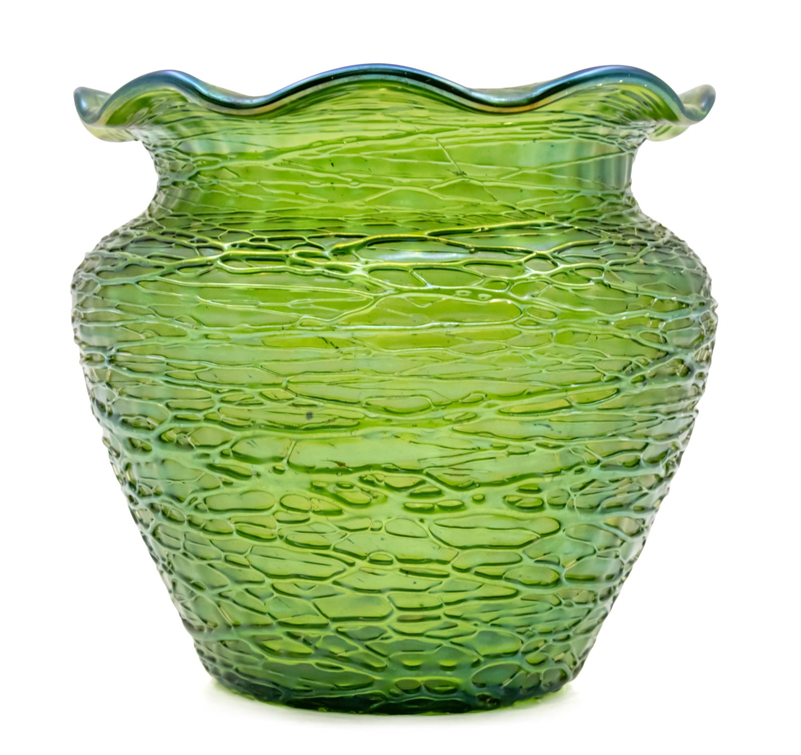 Loetz Creta Chine Iridescent Glass Vase, Circa 1897. (1 of 1)