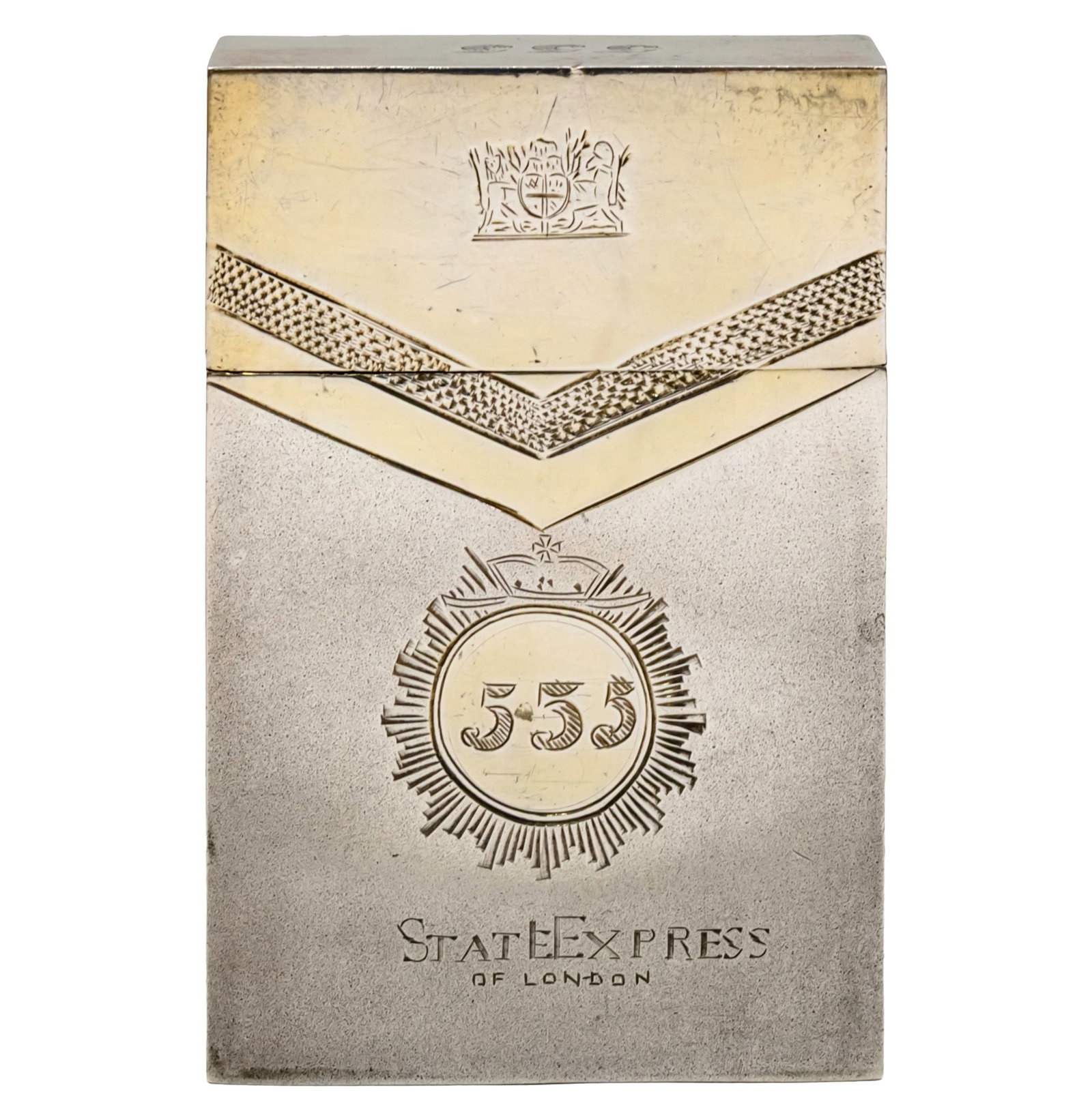Sterling Silver State Express 555 Cigarette Case. (1 of 1)