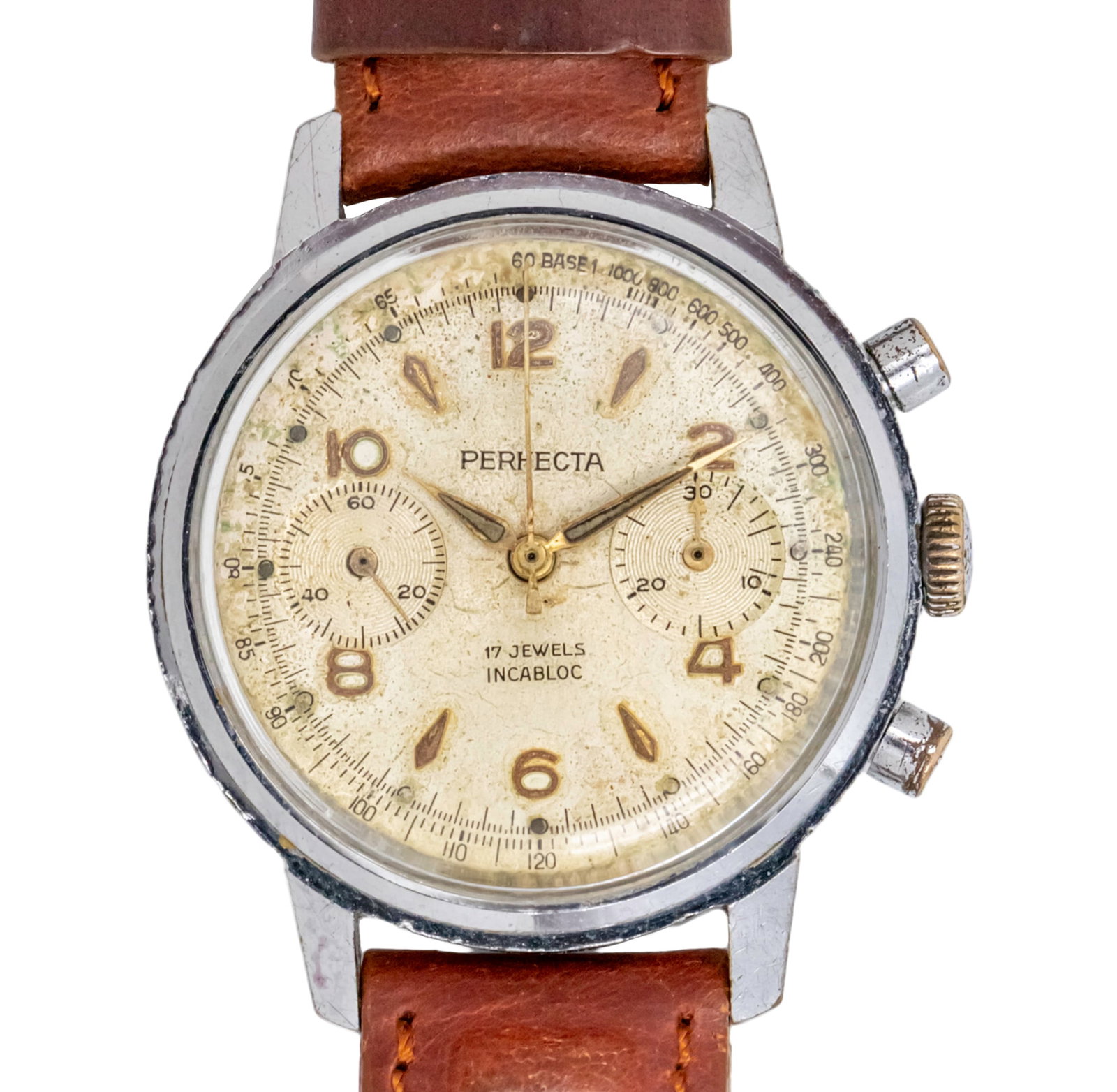 Perfecta Chronograph Wristwatch. (1 of 5)