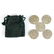 5 Sterling Silver Pidyon HaBen Coin Set.