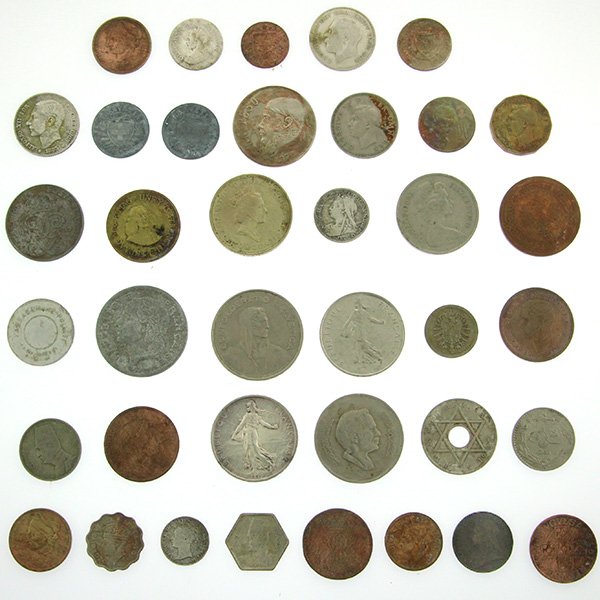 38 Coins of the World Collection. (1 of 10)