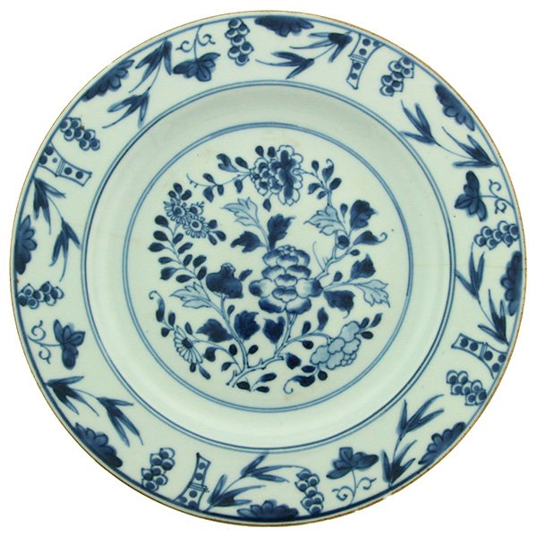 Antique Chinese Ceramic Plate. (1 of 3)