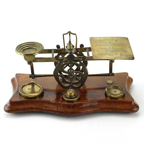 Waterlow & Sons Inland Letter Post Scales London 19th C (1 of 5)