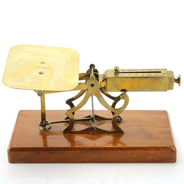 Samuel Turner Brass Half-Roberval Steelyard Scales. (1 of 7)