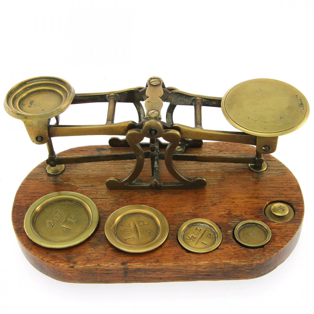 Joseph & Edmund Ratcliff Postal Scale, England, Ca 1850 (1 of 6)