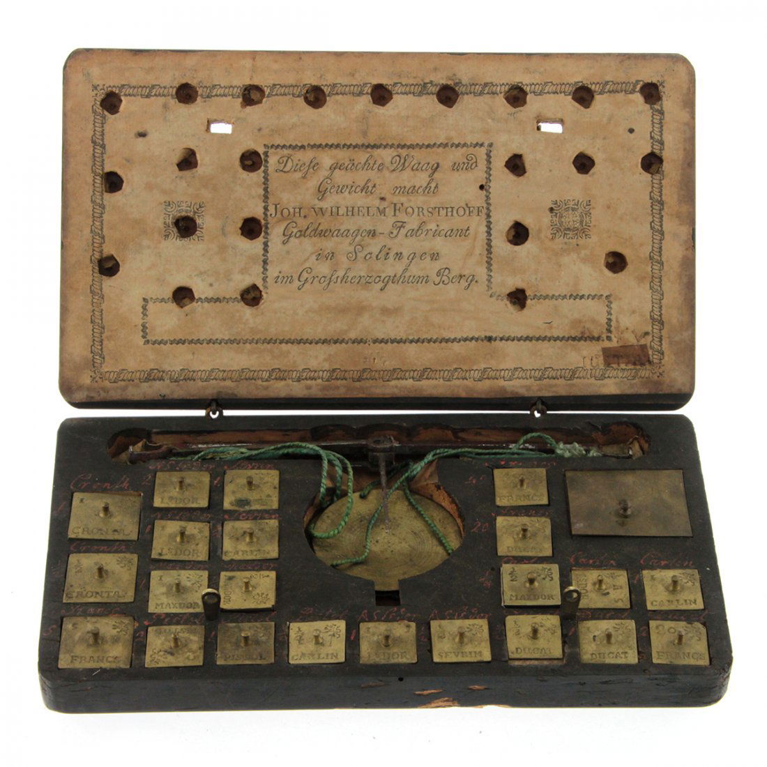 Wilhelm Forsthoff Coin Scale Solingen Late 18th Century (1 of 6)