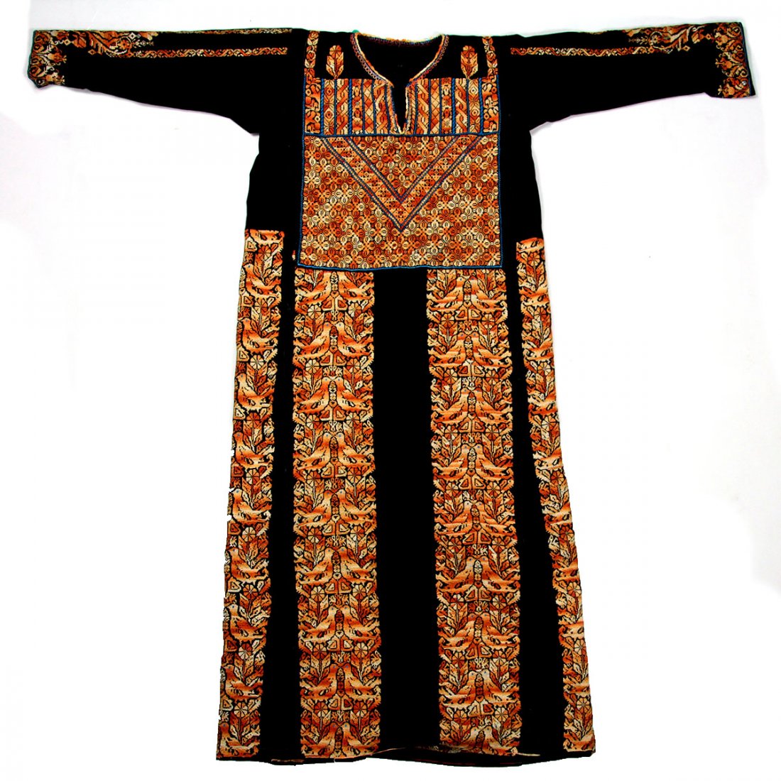 Old Palestinian Dress, Embroidery Work, Circa 1950. (1 of 4)