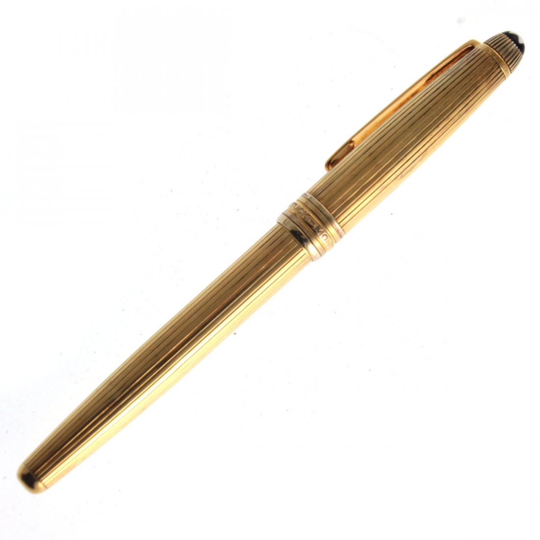 Montblanc Meisterstuck Gilt Silver Ballpoint Pen. (1 of 5)