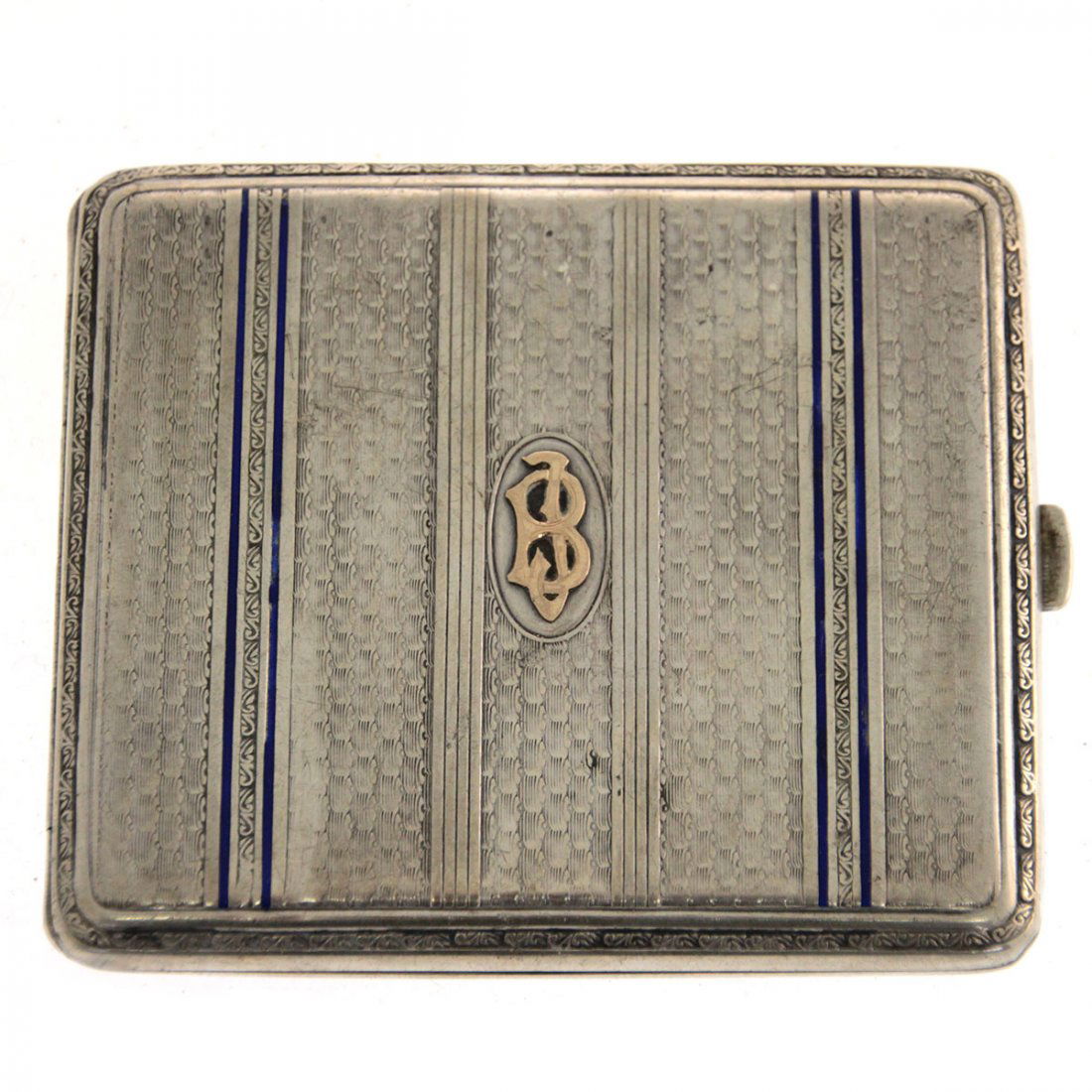 Silver Cigarette Case. (1 of 5)
