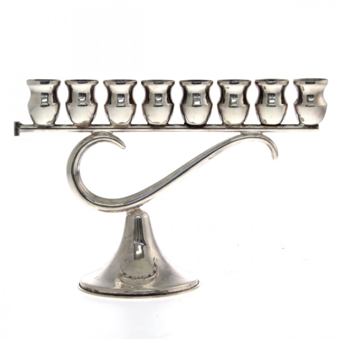 Sterling Silver Hanukkah Lamp Menorah (1 of 5)