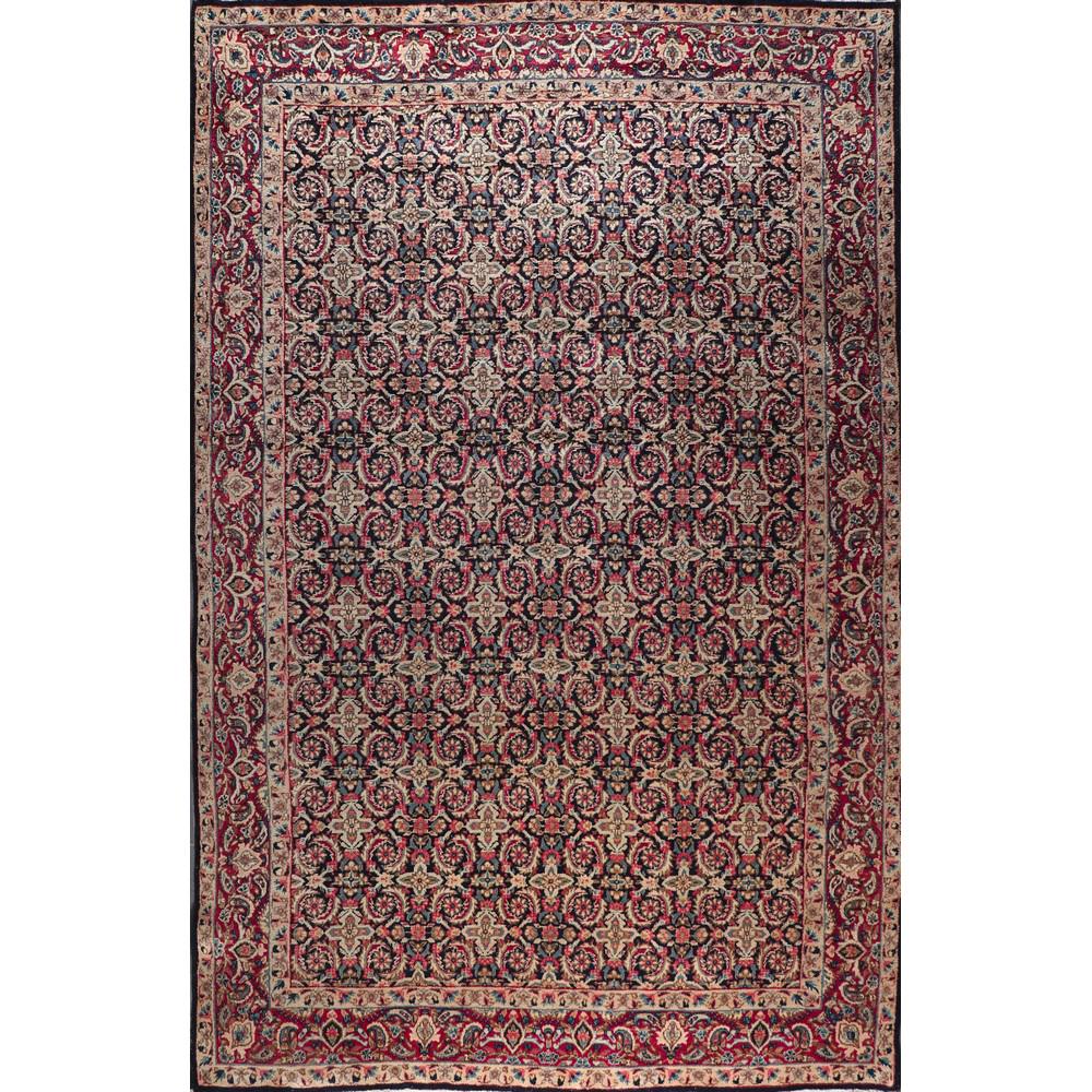 TAPPETO Ardebil, trama e ordito in cotone, vello in: TAPPETO Ardebil, trama e ordito in cotone, vello in lana. Persia XX secolo Misure: cm 306 x 196