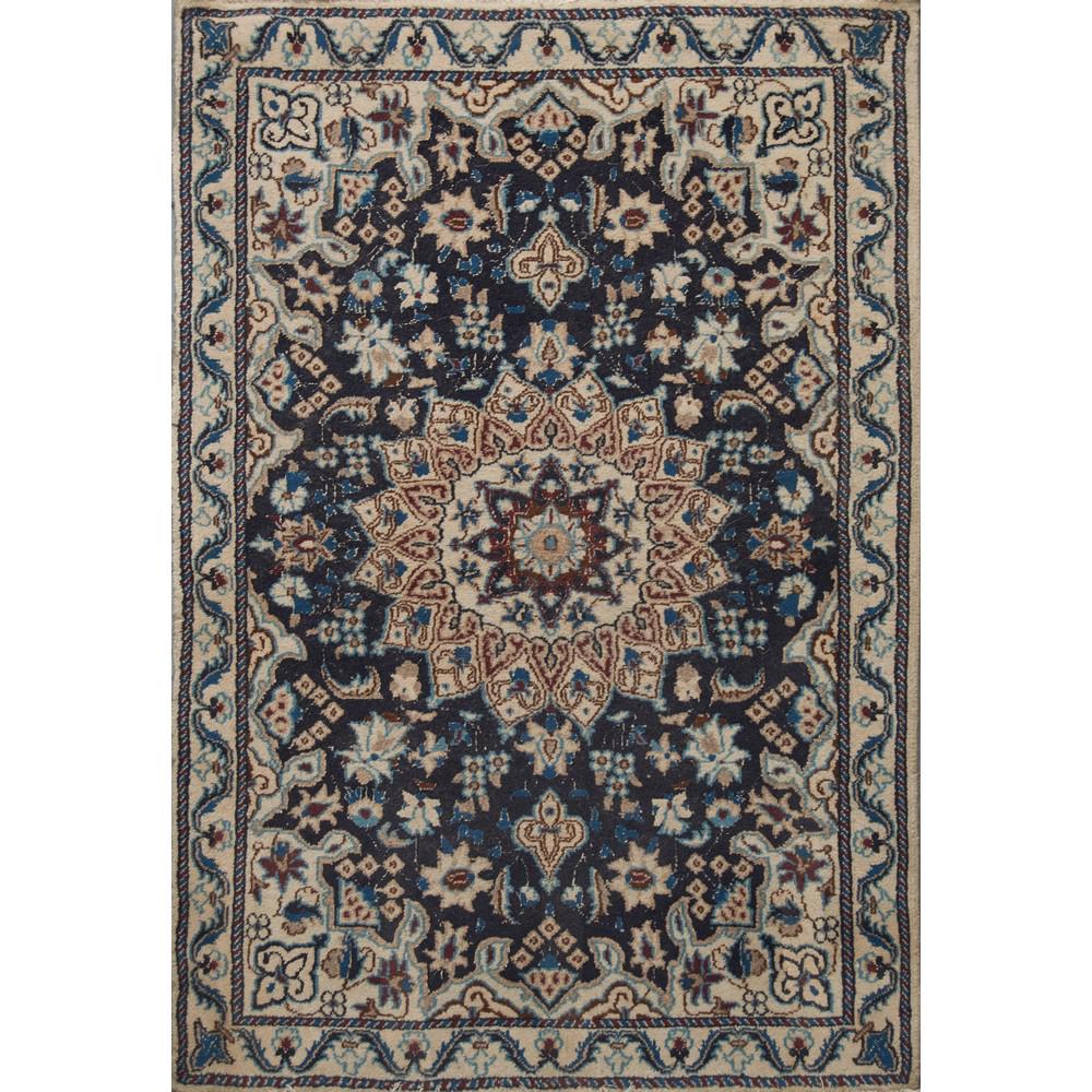 TAPPETO Nain tabas, trama e ordito in cotone e vello in (1 of 1)