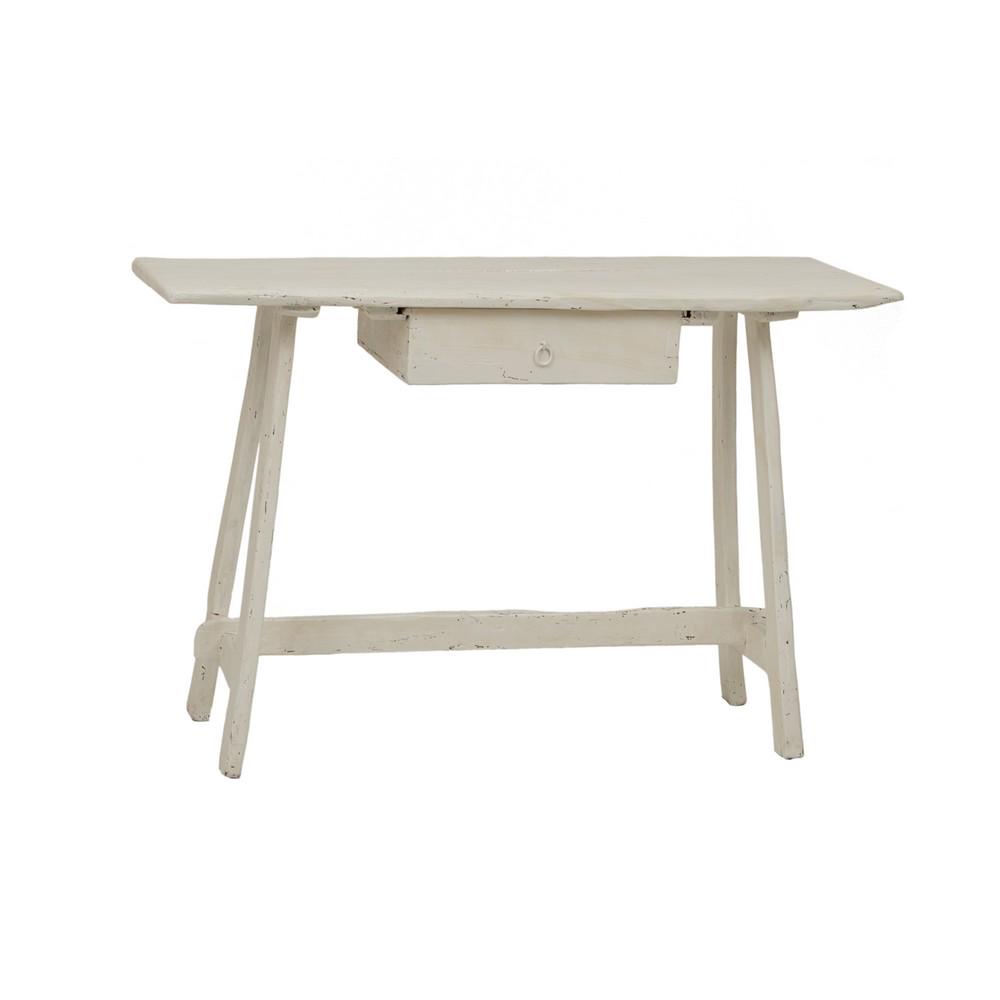 TAVOLO/CAPRETTA in legno laccato. Sicilia fine '800: TAVOLO/CAPRETTA in legno laccato. Sicilia fine '800 Misure: cm 117 x 42 h cm 77