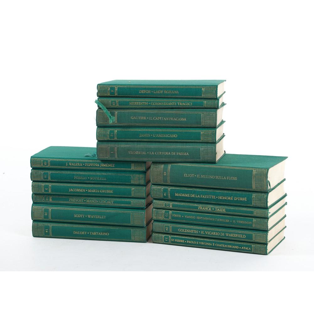 DICIASSETTE VOLUMI della collana Biblioteca Romantica (1 of 1)