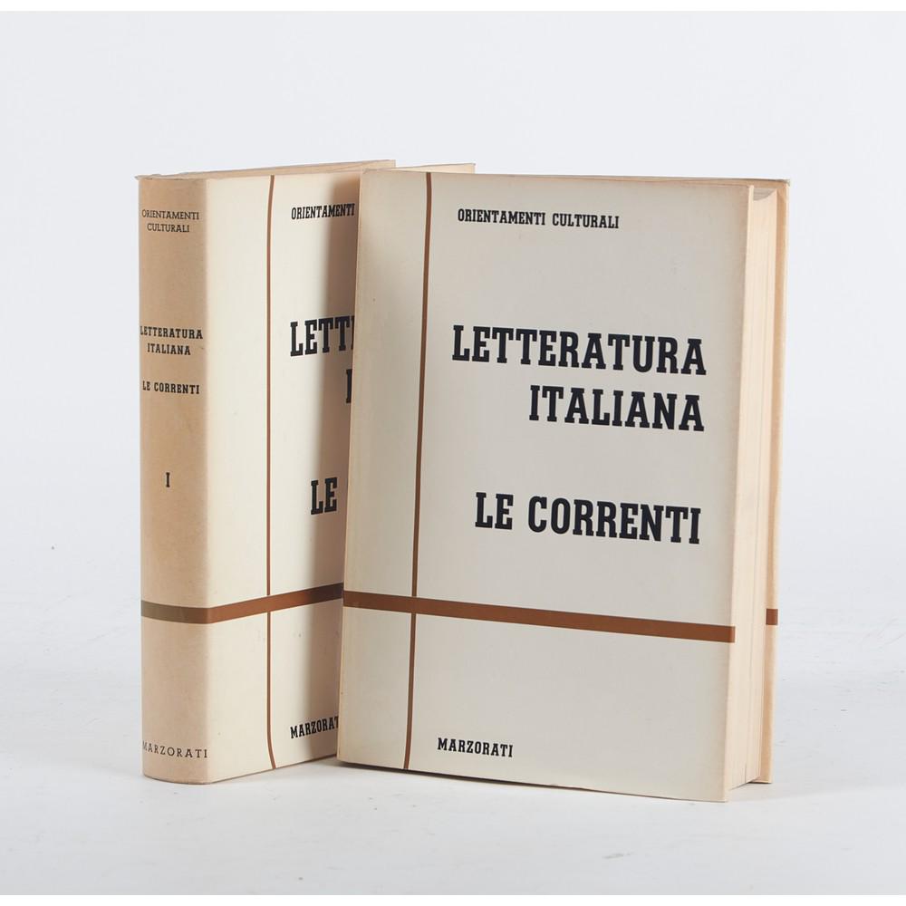 DUE VOLUMI AA.  VV. "Letteratura Italiana. Le (1 of 1)