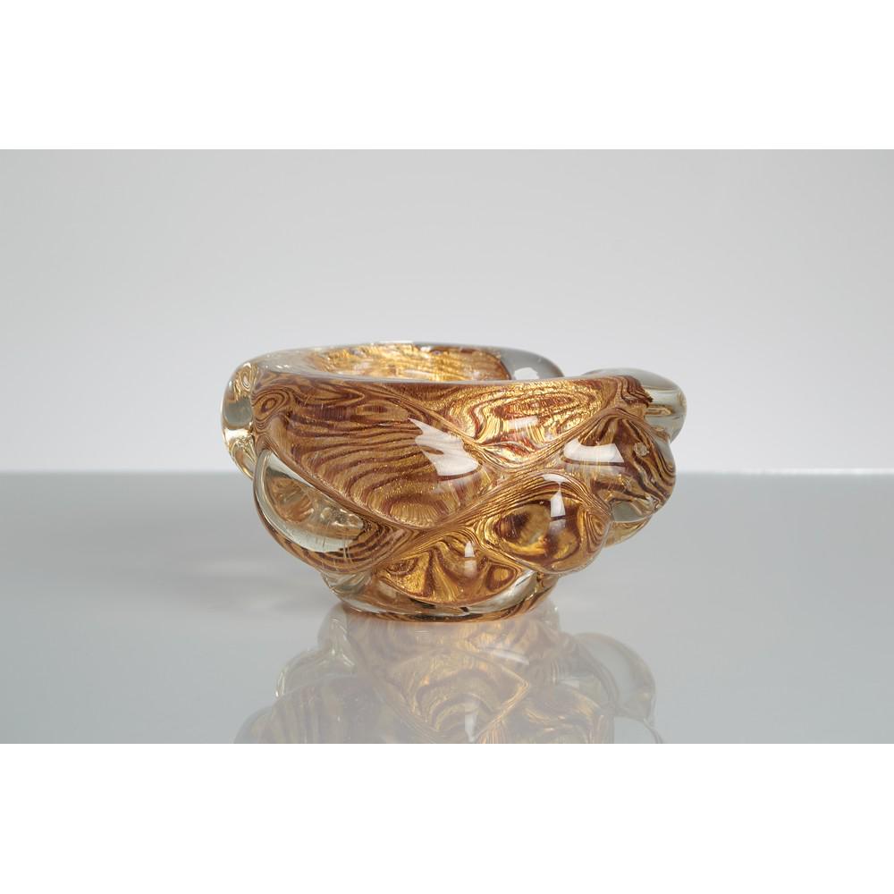 ERCOLE BAROVIER Prod. Barovier e Toso 1950 Ciotola in (1 of 1)