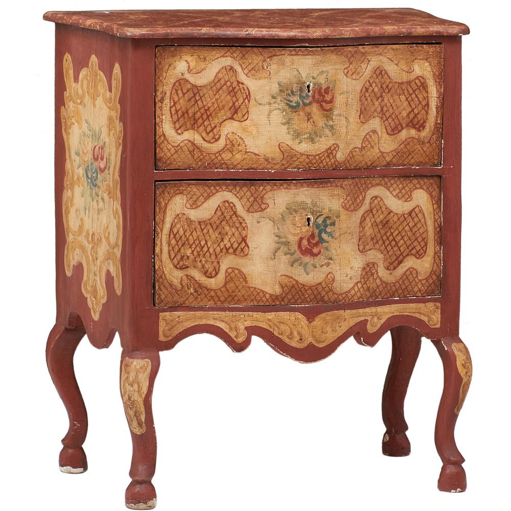 CASSETTONCINO stile Luigi XIV a due cassetti (1 of 1)