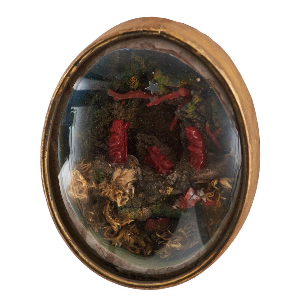 PRESEPE IN CORALLO entro teca (1 of 1)